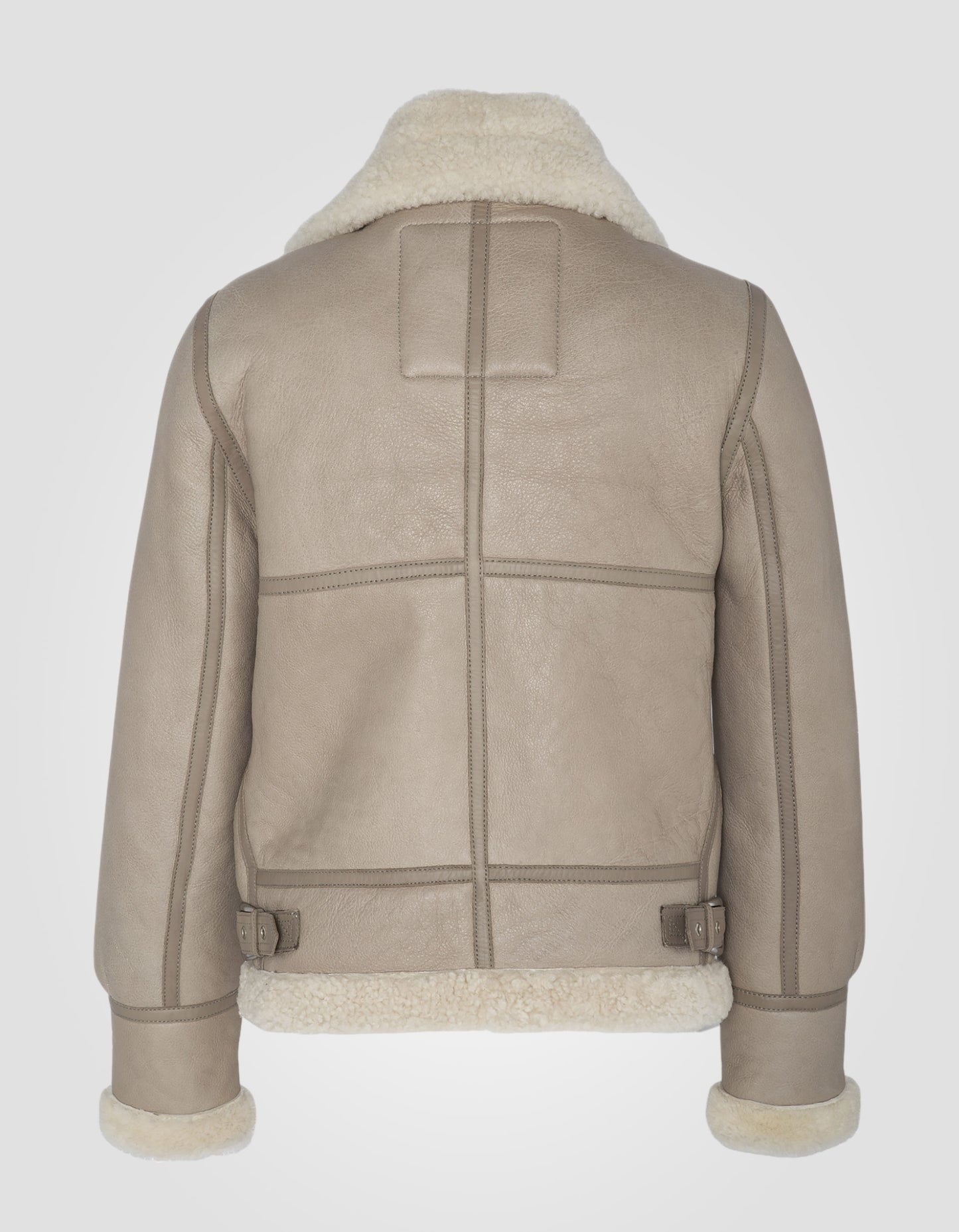 Blouson bombardier B-3, cuir de mouton