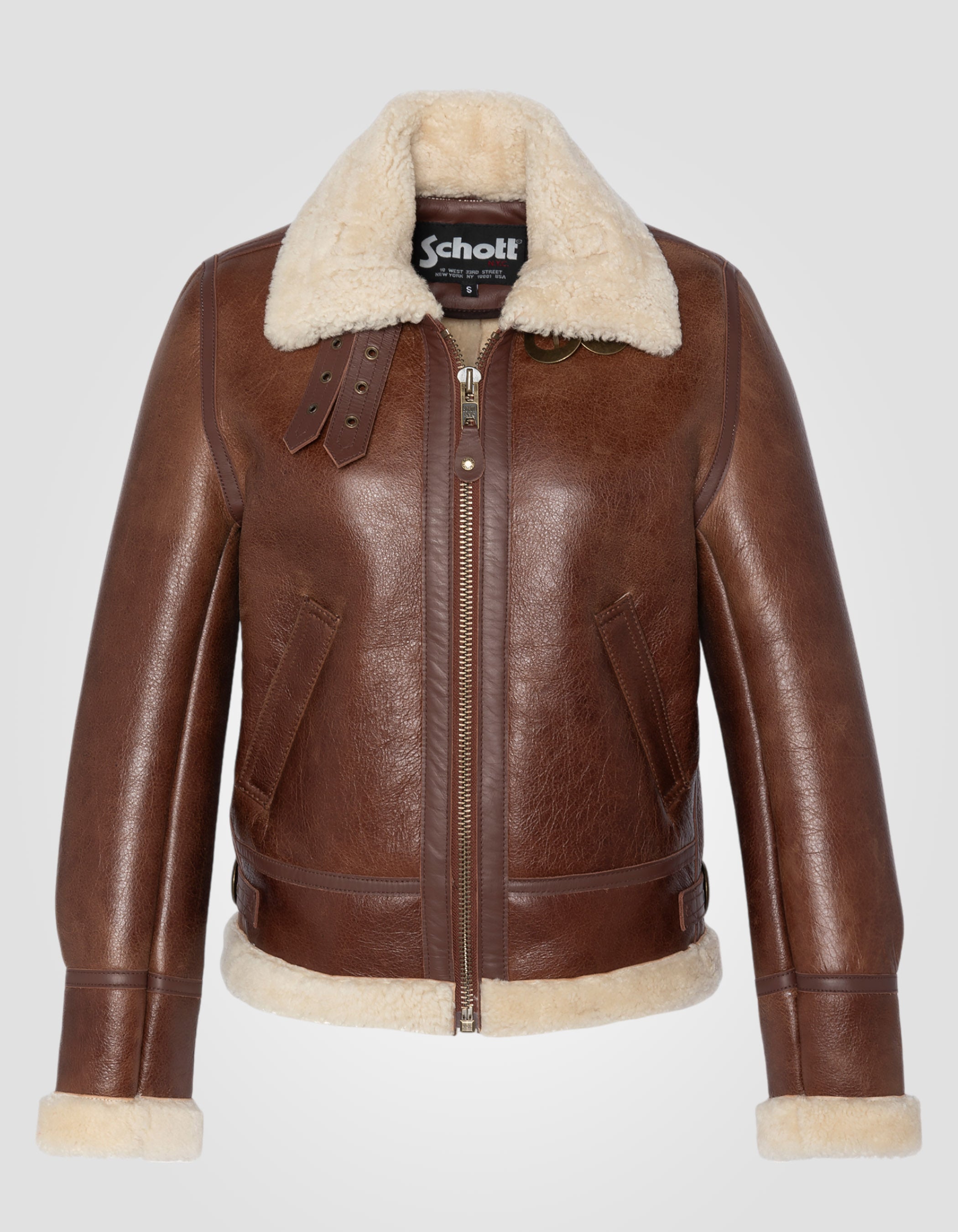 Bomber jacket, type B-3, sheepskin leather-2