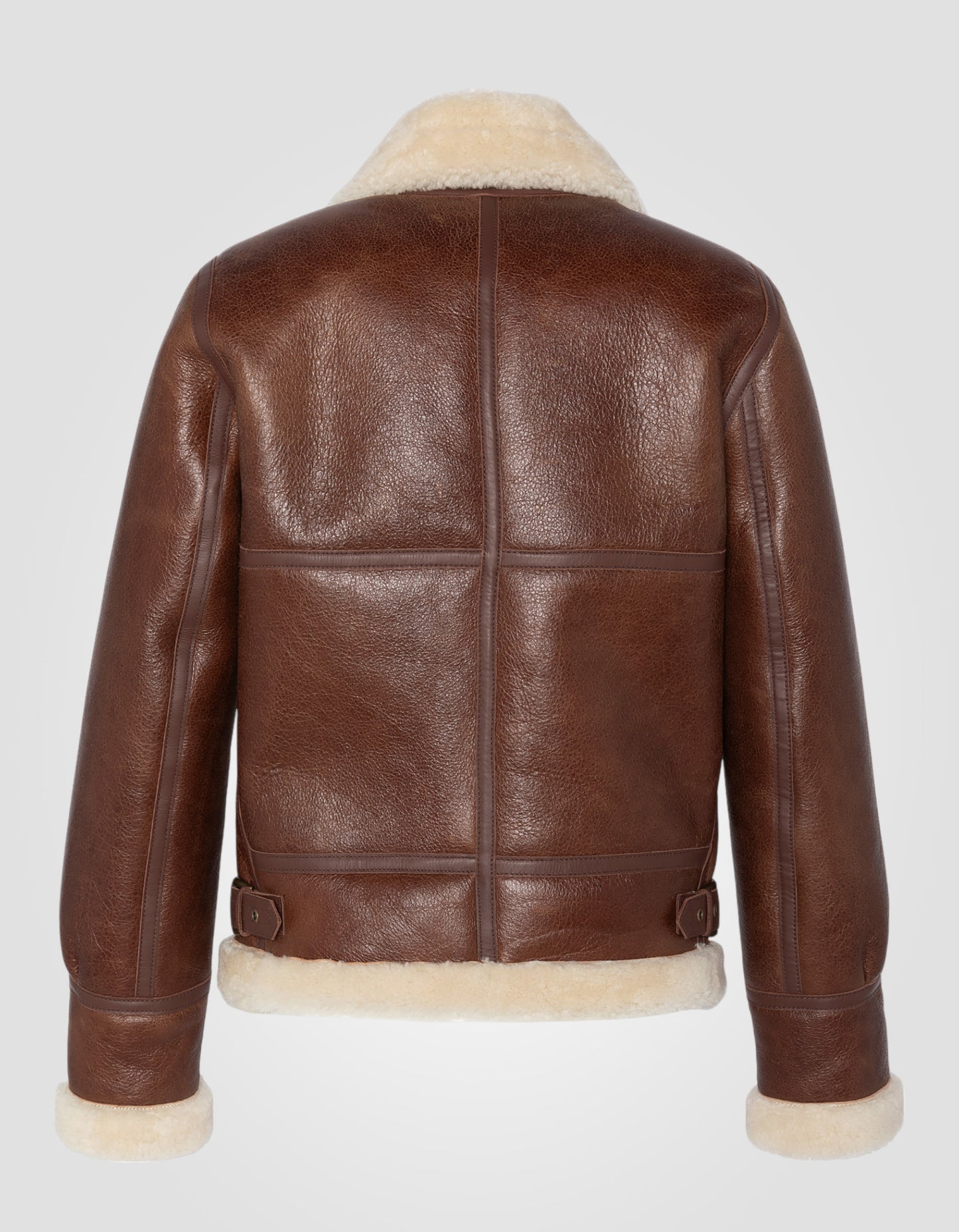 Blouson bombardier B-3, cuir de mouton