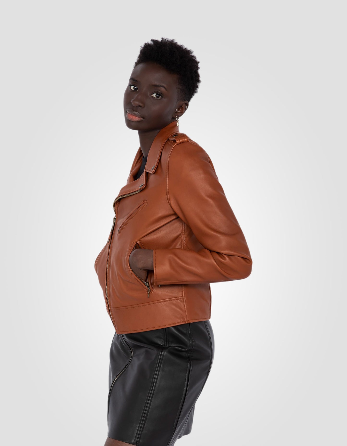 Blouson Perfecto®, cuir d'agneau