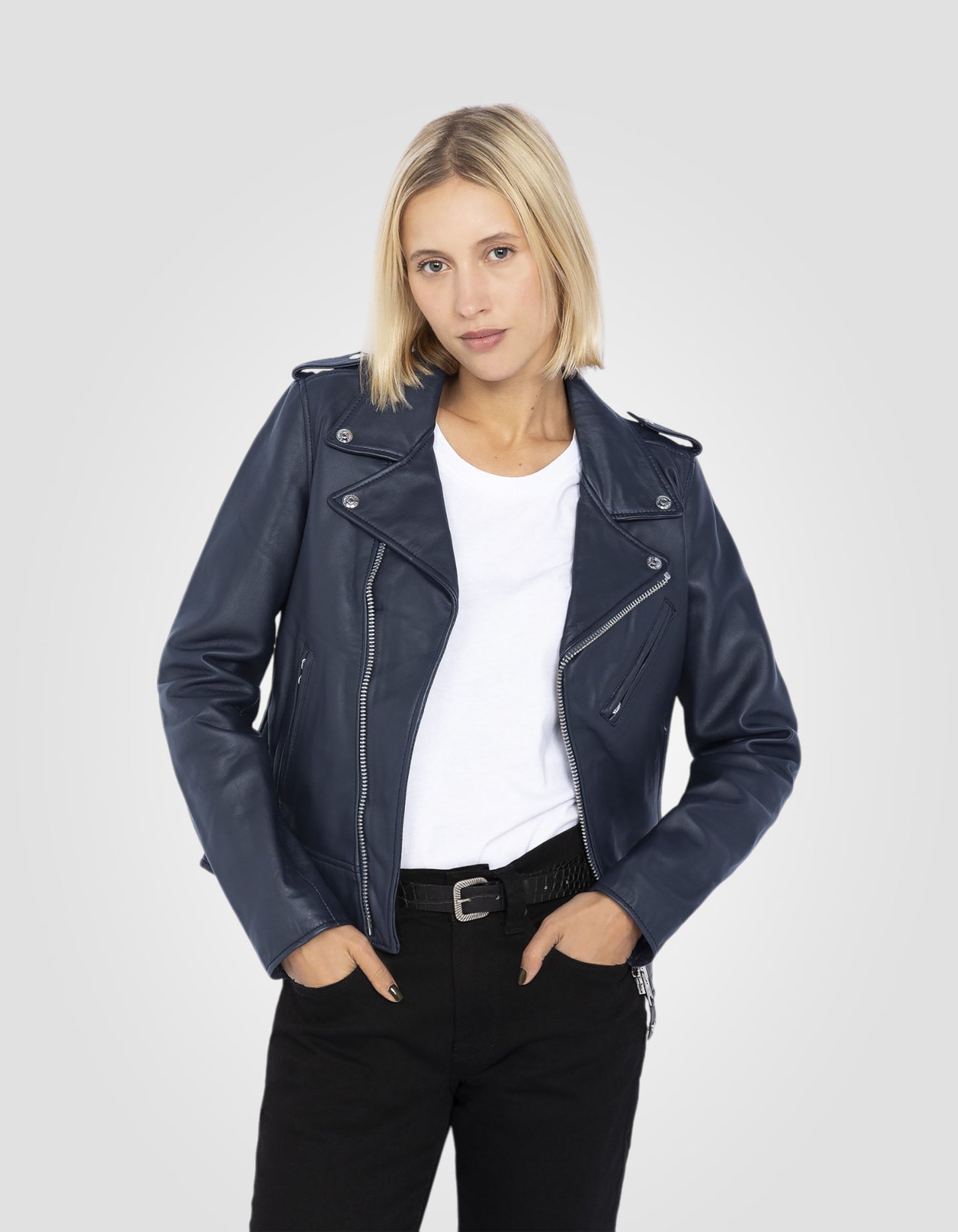 Blouson Perfecto®, cuir d'agneau