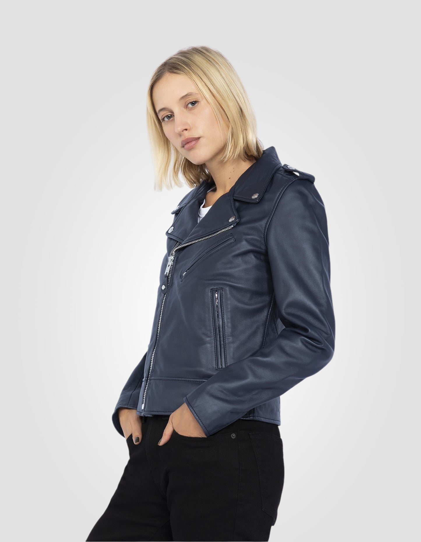 Blouson Perfecto®, cuir d'agneau