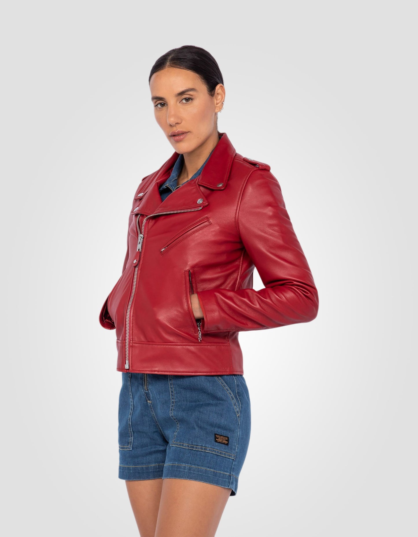 Blouson Perfecto®, cuir d'agneau