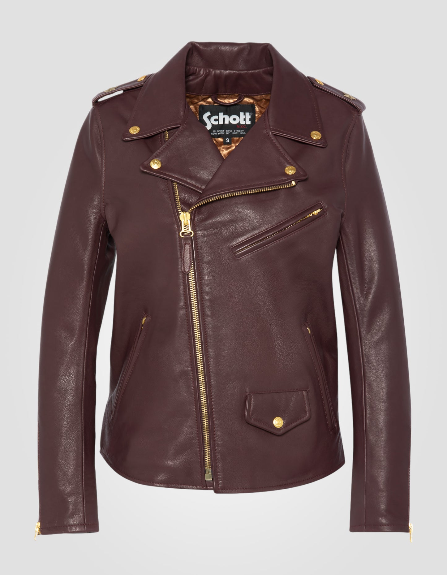 Blouson Perfecto® One Star, cuir de vachette