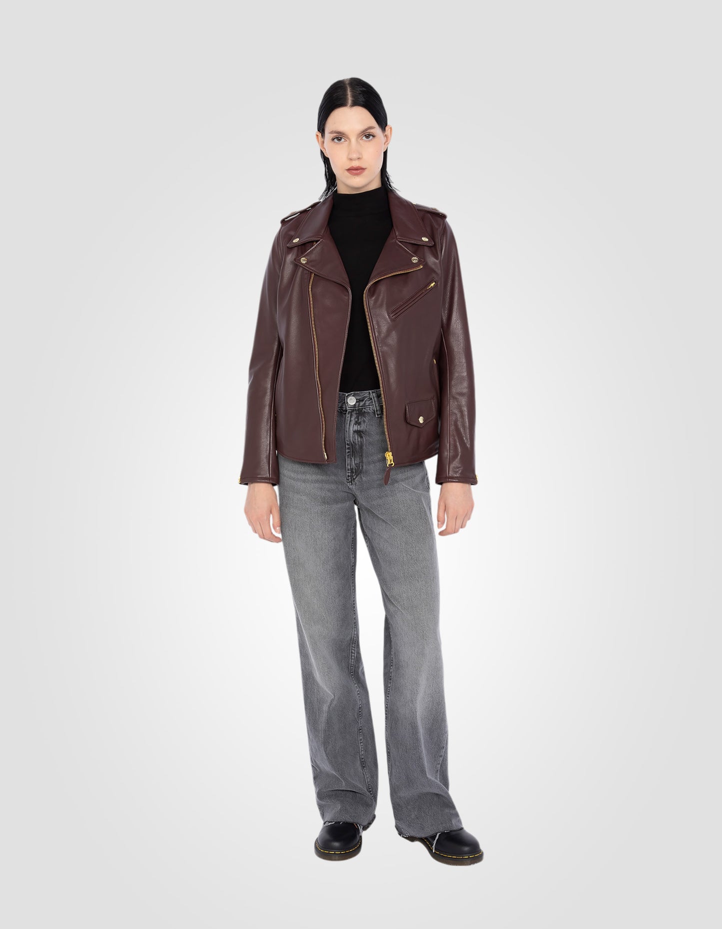 Blouson Perfecto® One Star, cuir de vachette