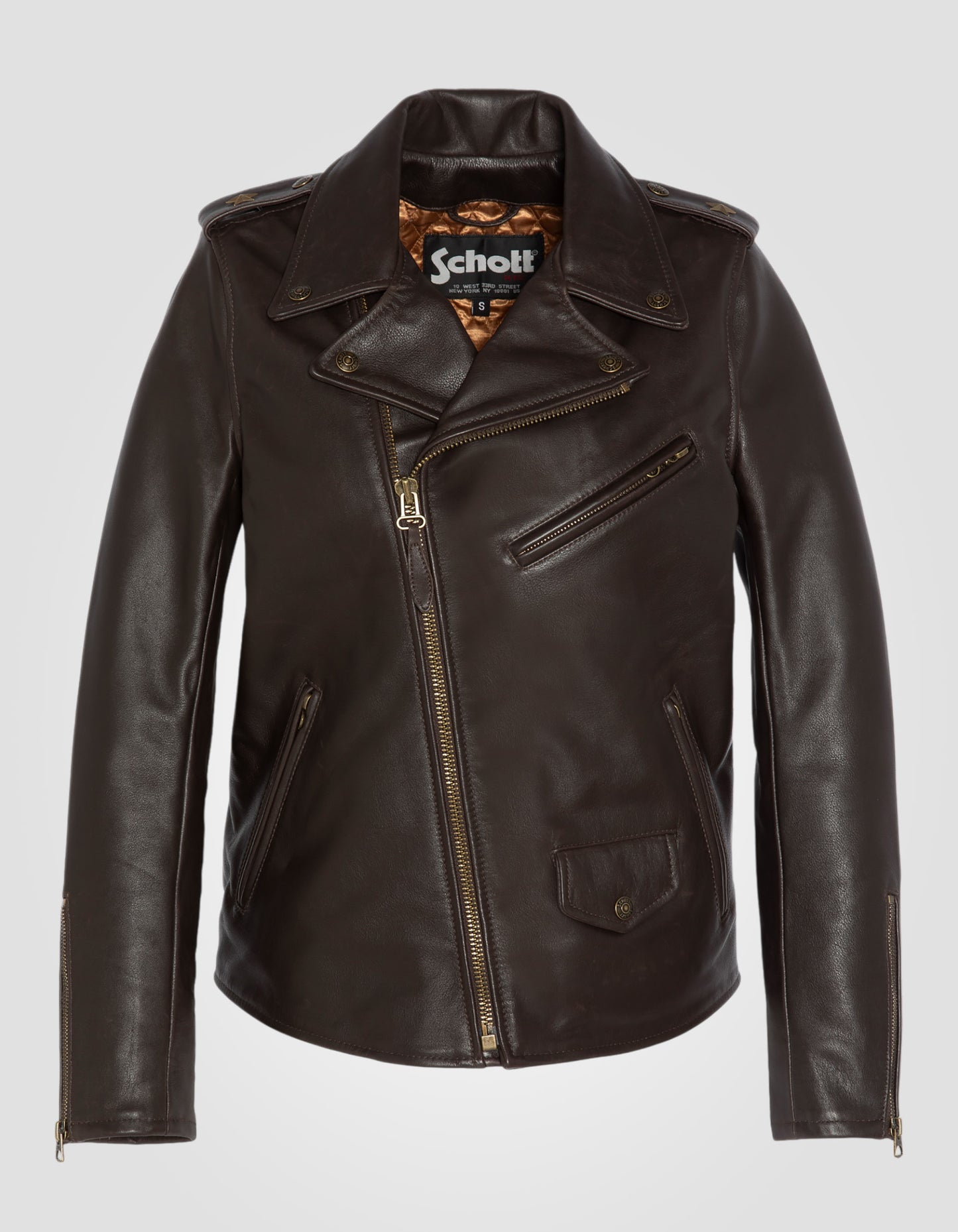 Blouson Perfecto® One Star, cuir de vachette