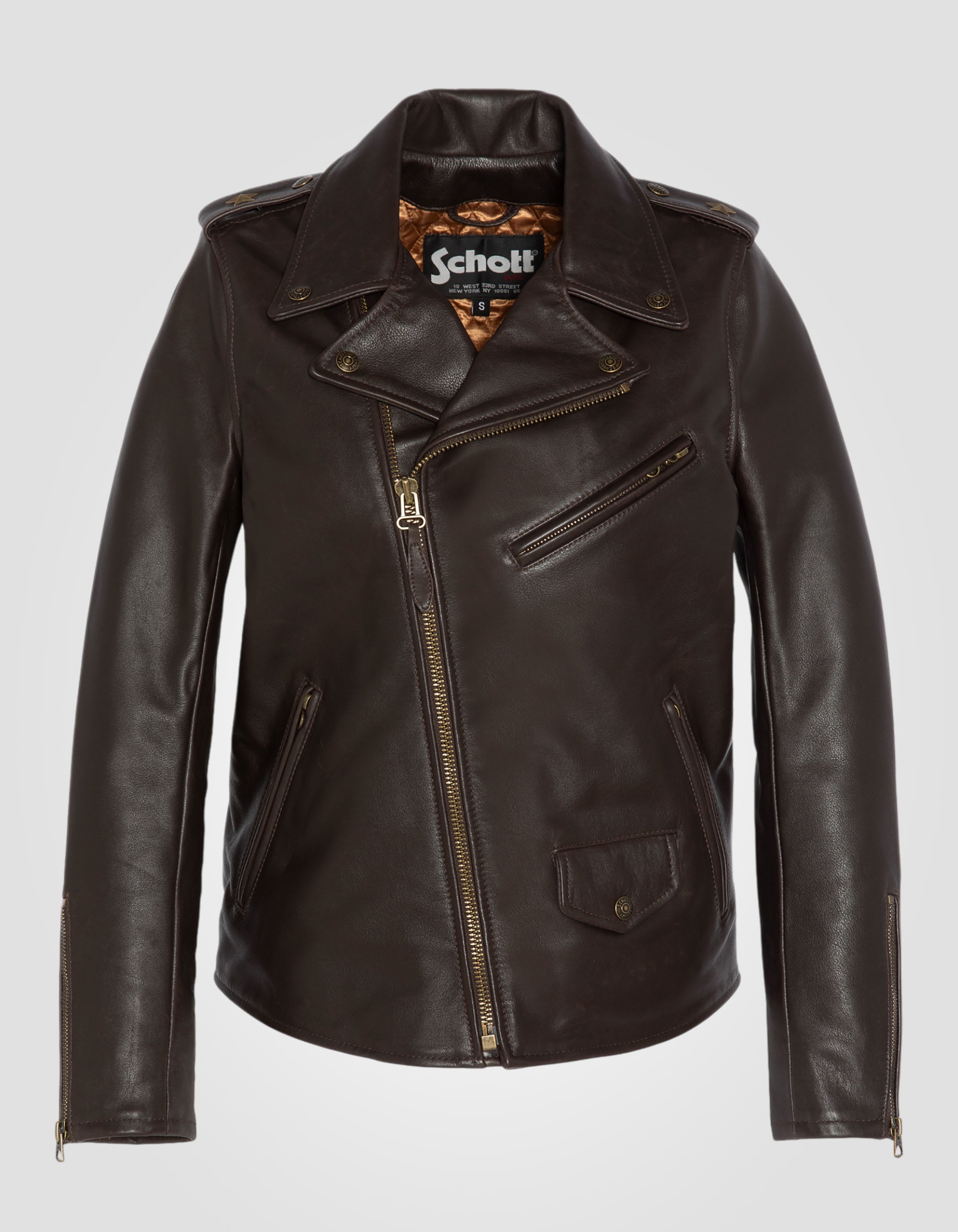 Iconic One Star Perfecto® jacket, cowhide leather-1