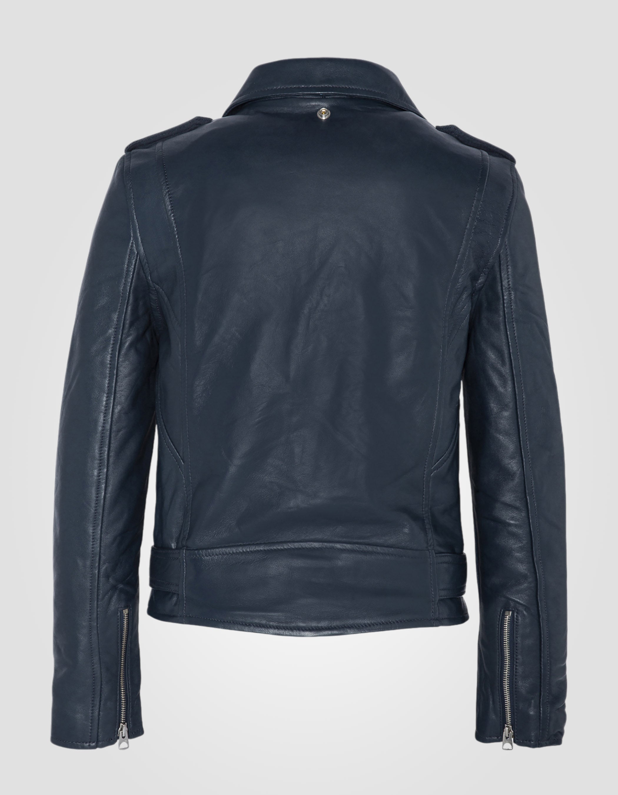 Perfecto® jacket, with belt, lambskin leather-7