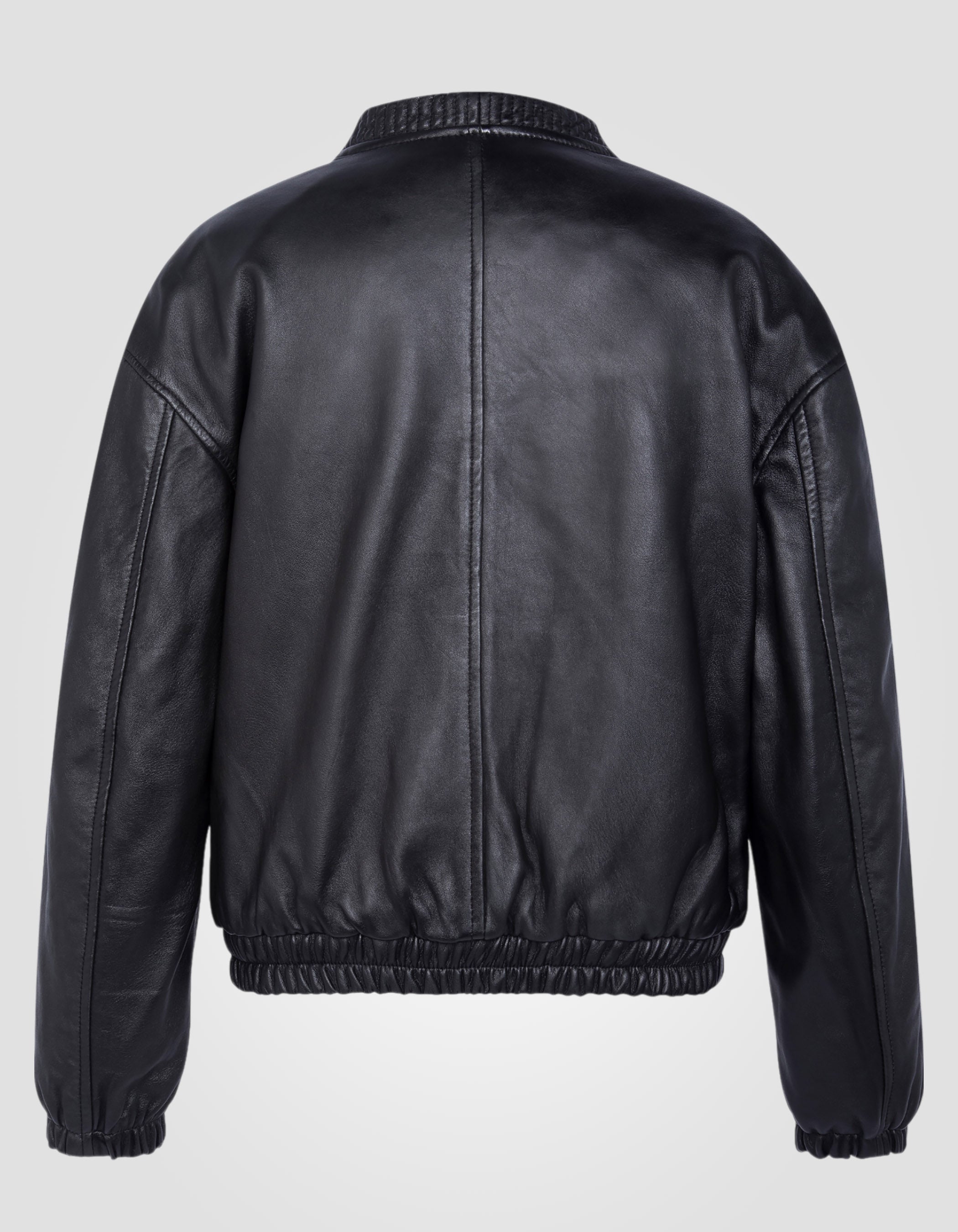 Bomber Jacket, washed lambskin leather-7