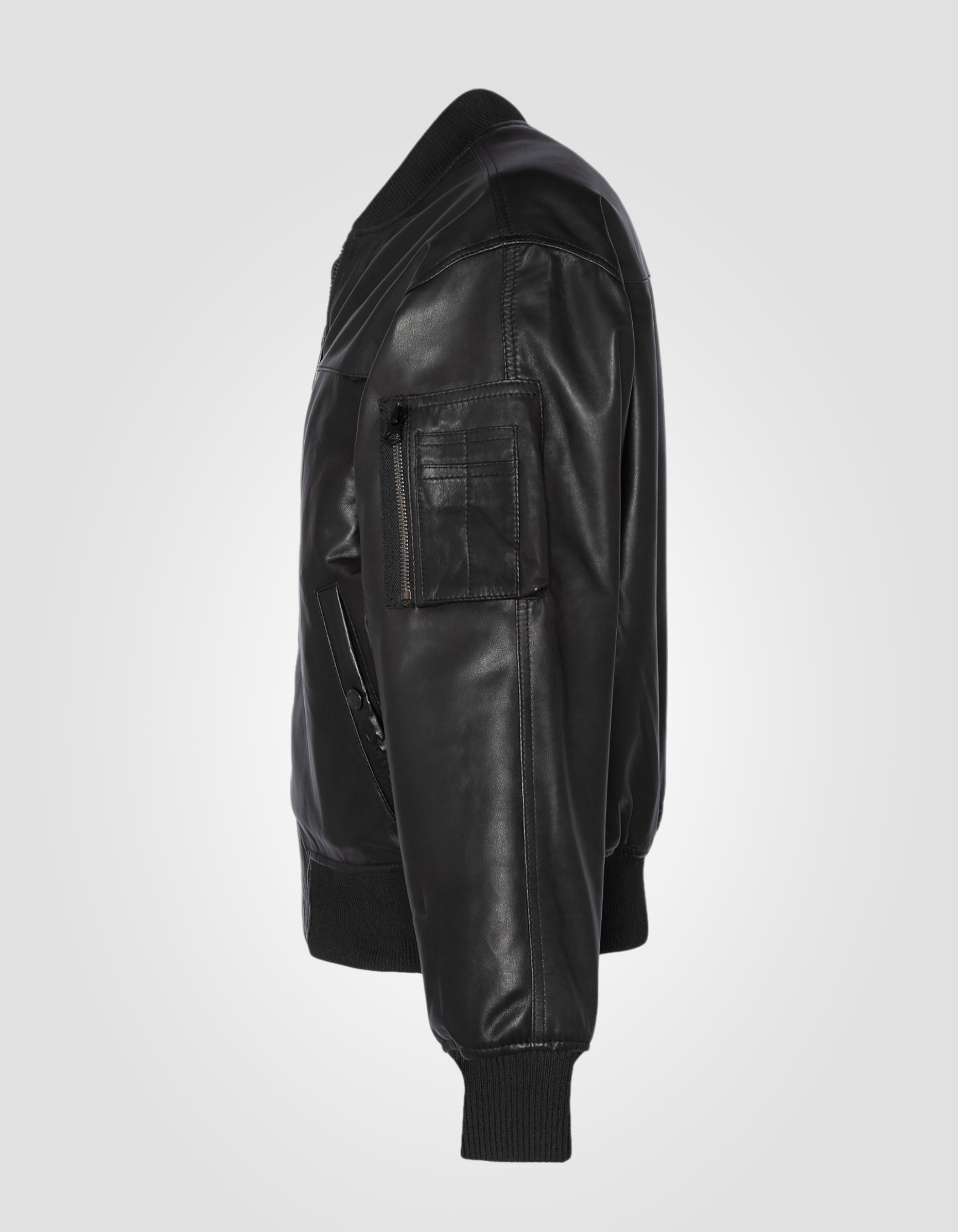 Bomber jacket, lambskin leather-7