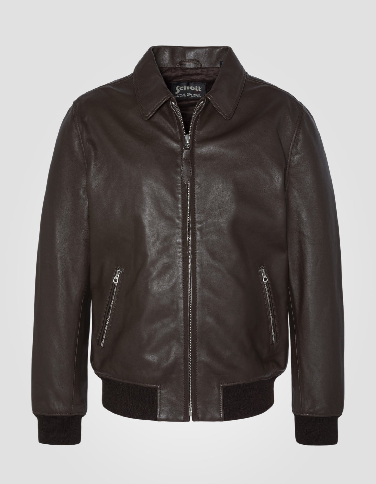 Casual jacket, lambskin leather