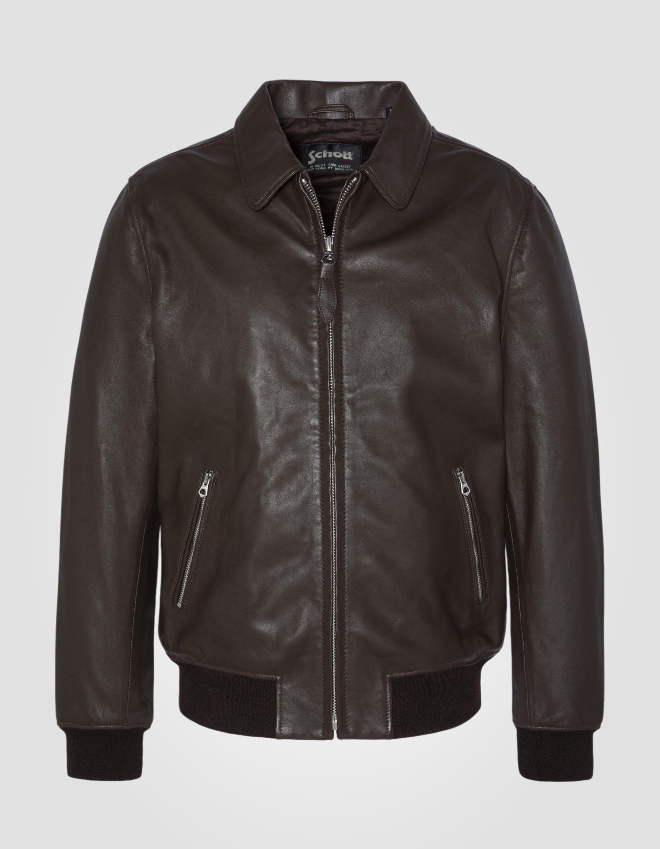 Casual jacket, lambskin leather-1