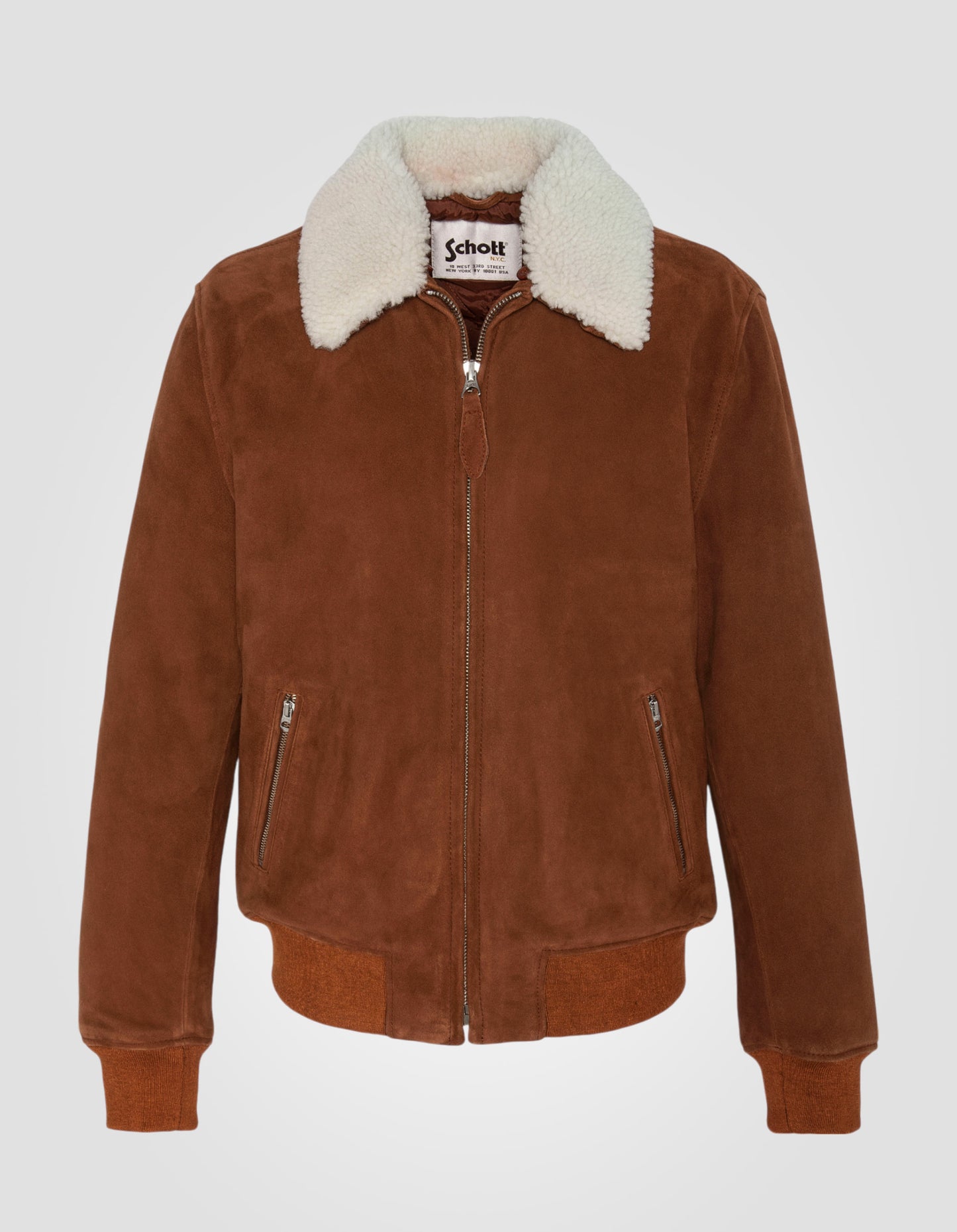 Blouson casual, cuir de chèvre