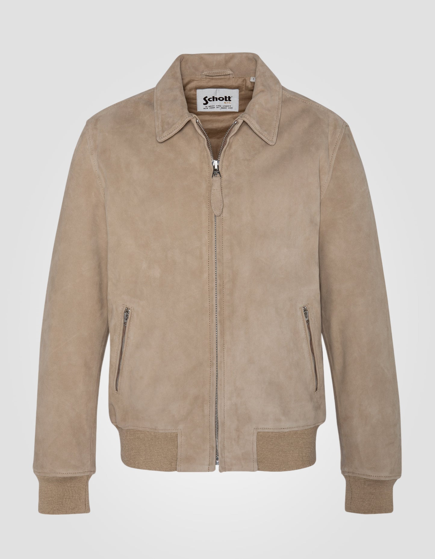 Casual jacket, goat leather