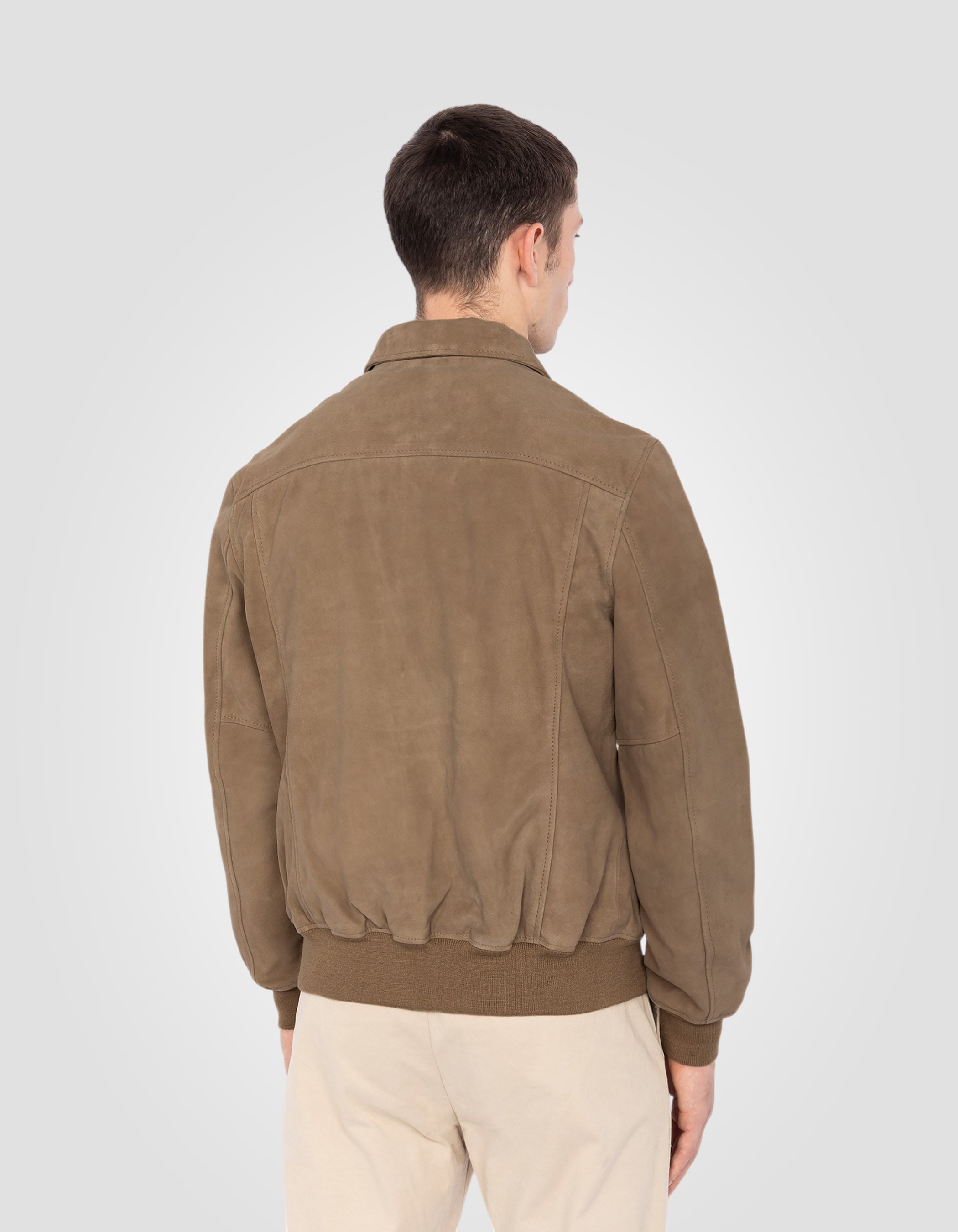 Casual jacket, goat leather-6