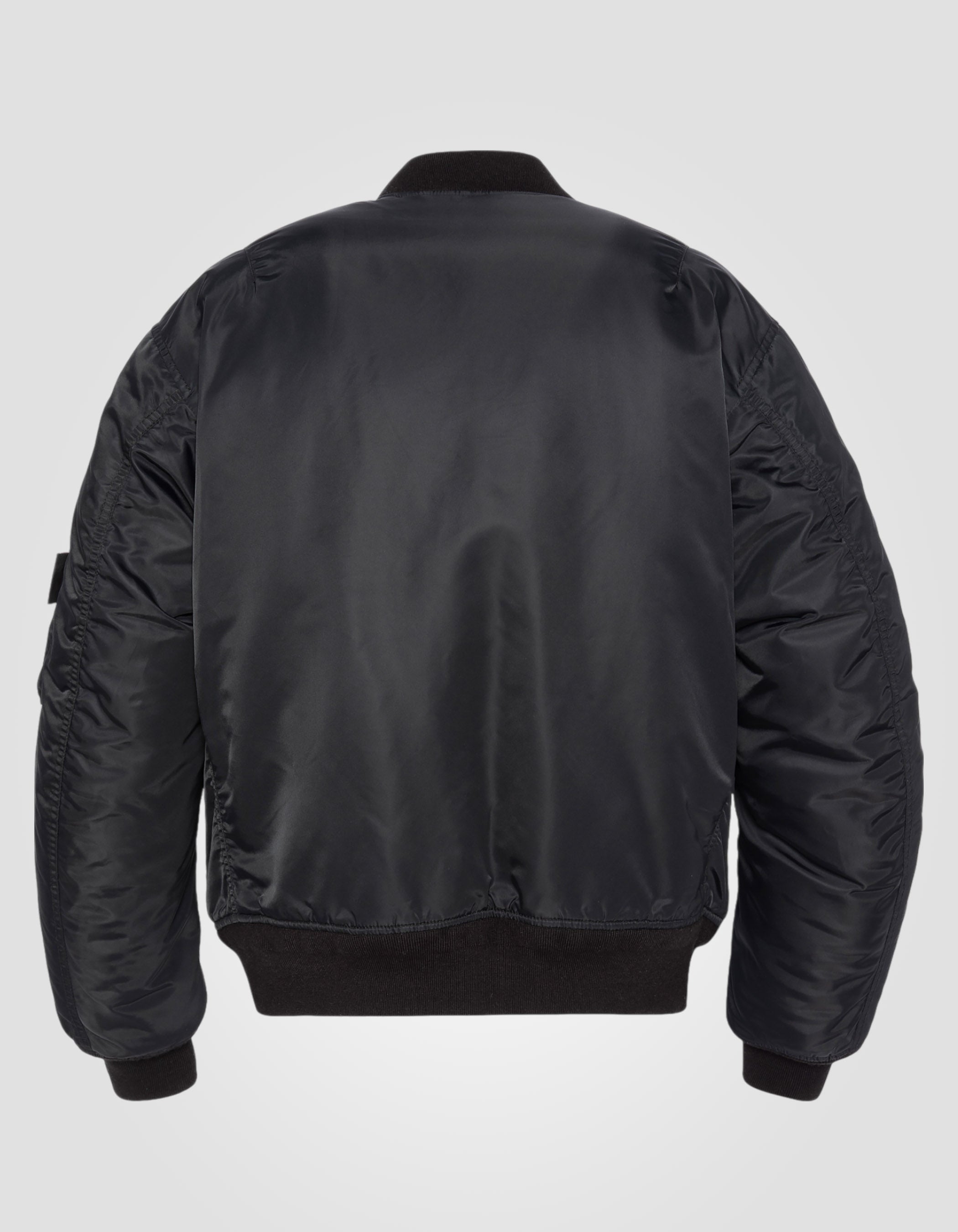 Recycled Nylon washed MA-1 Bomber jacket, comfort fit-2