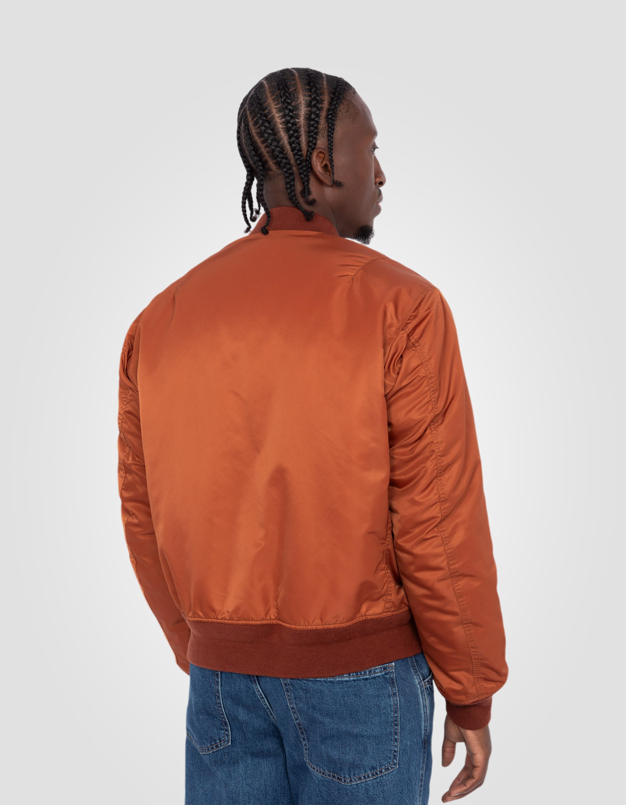 Recycled Nylon washed MA-1 Bomber jacket, comfort fit-6