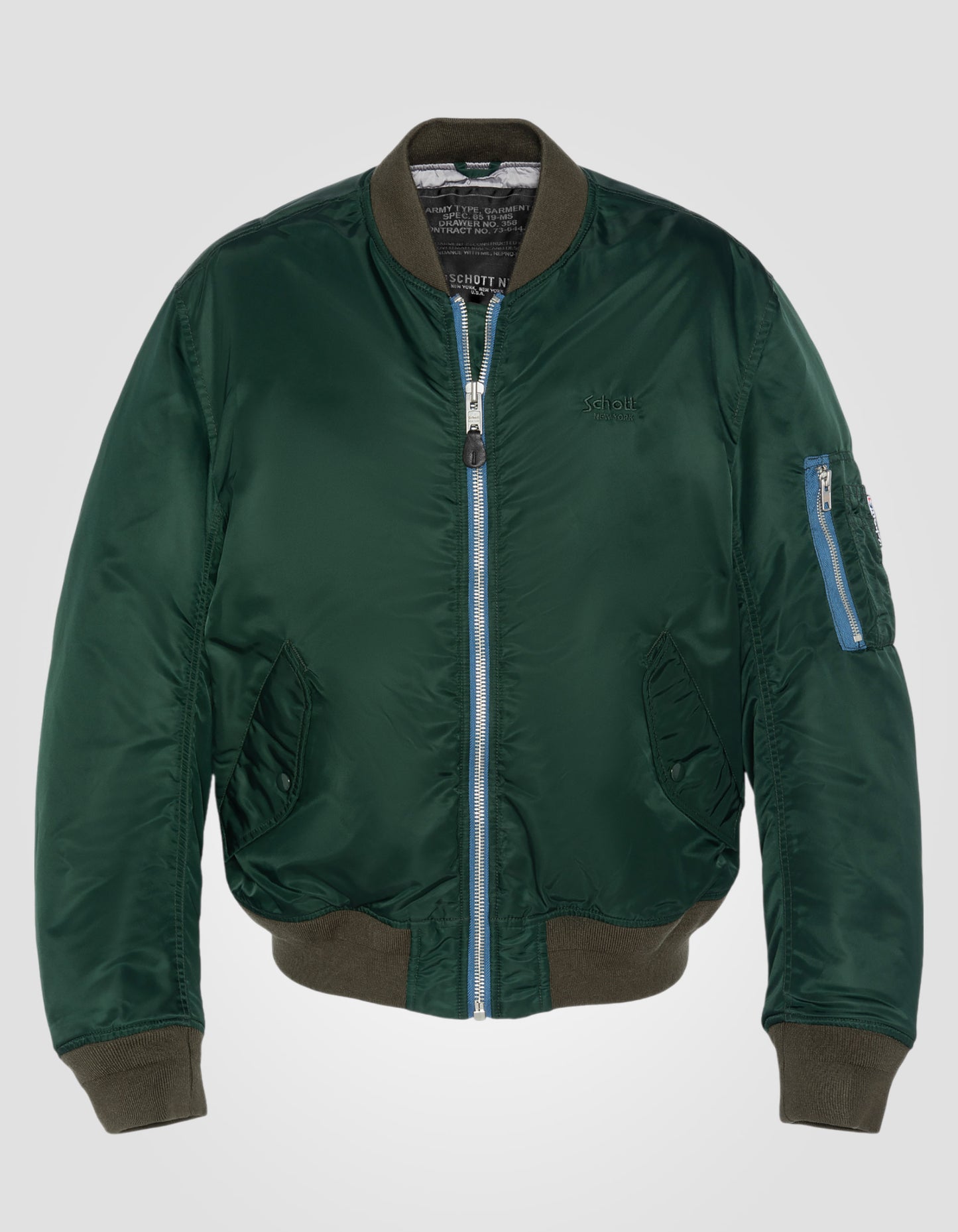 Bomber MA-1 lavé en nylon recyclé