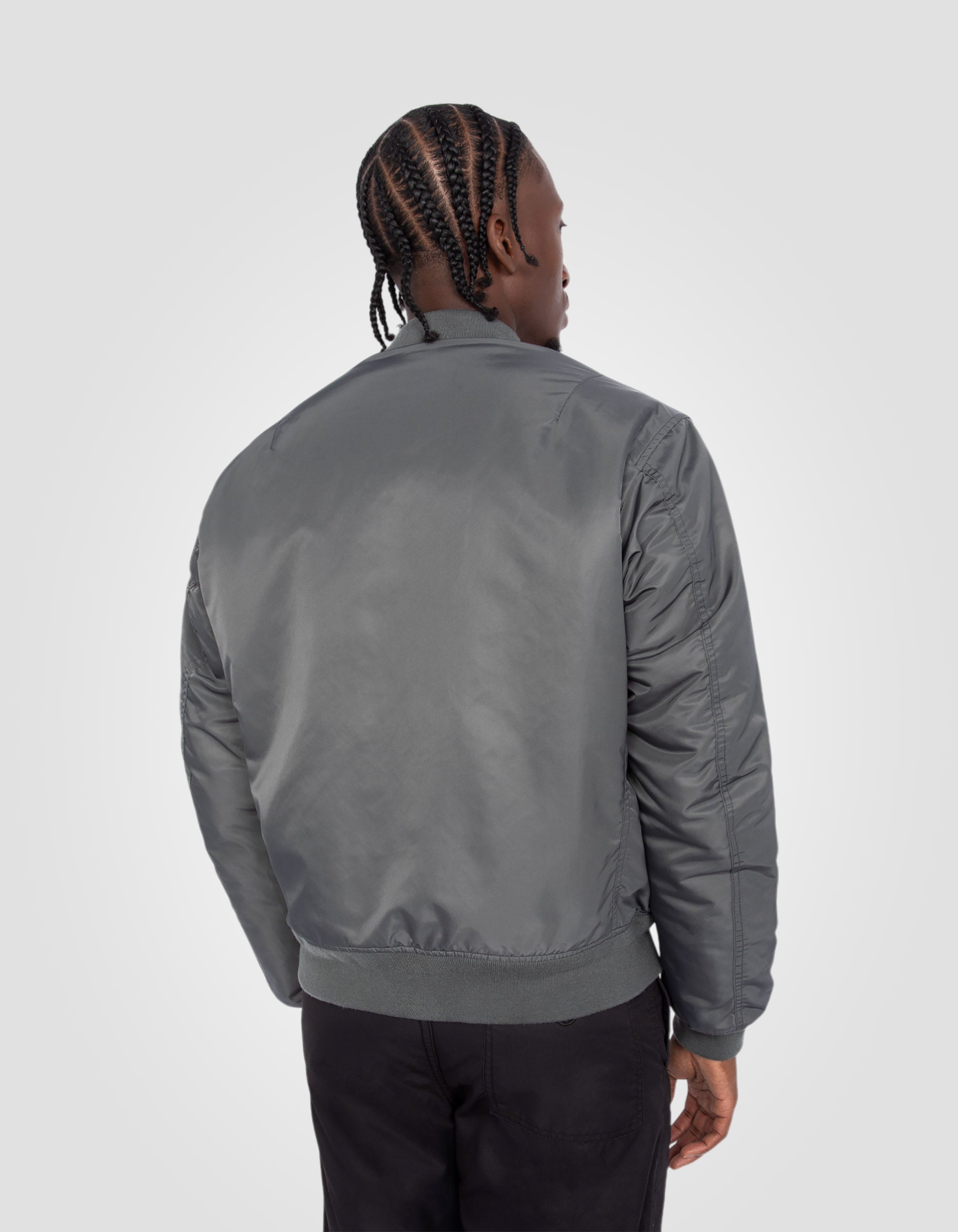 Recycled Nylon washed MA-1 Bomber jacket, comfort fit-6