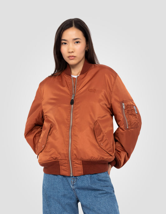 Bomber MA-1 lavé en nylon recyclé, coupe confort