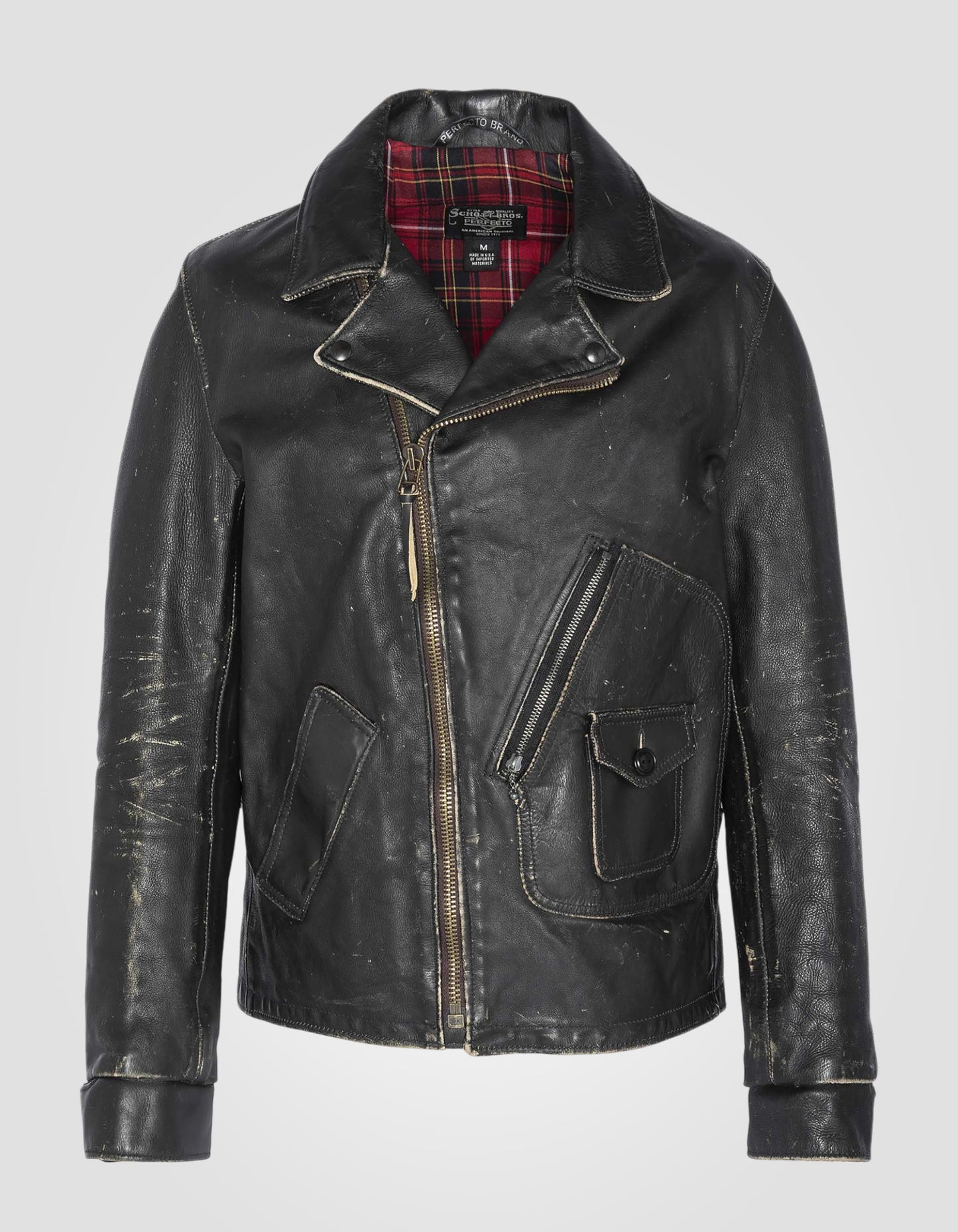 Blouson Perfecto® vintage mythique USA, cuir de vachette