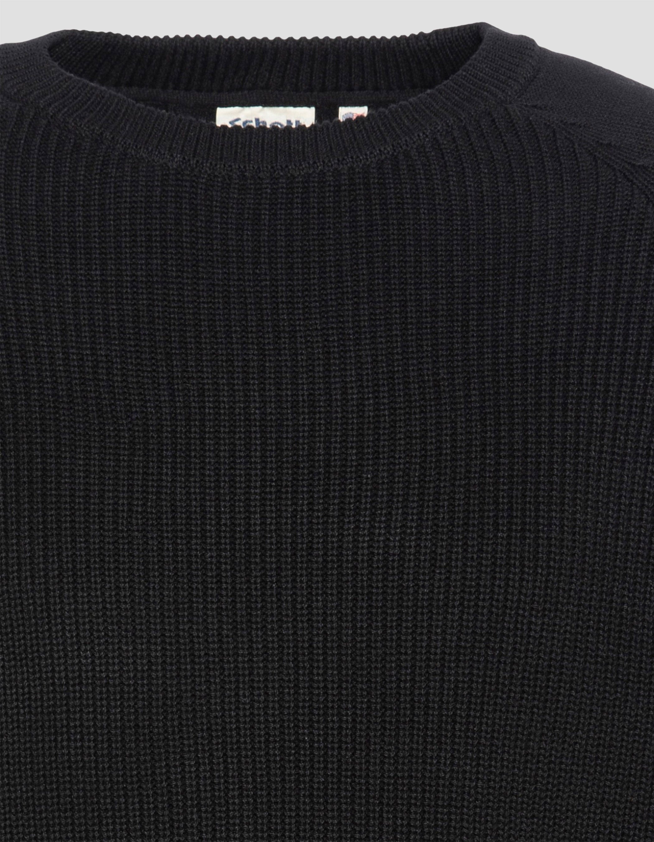 Ribbed crewneck sweater-4