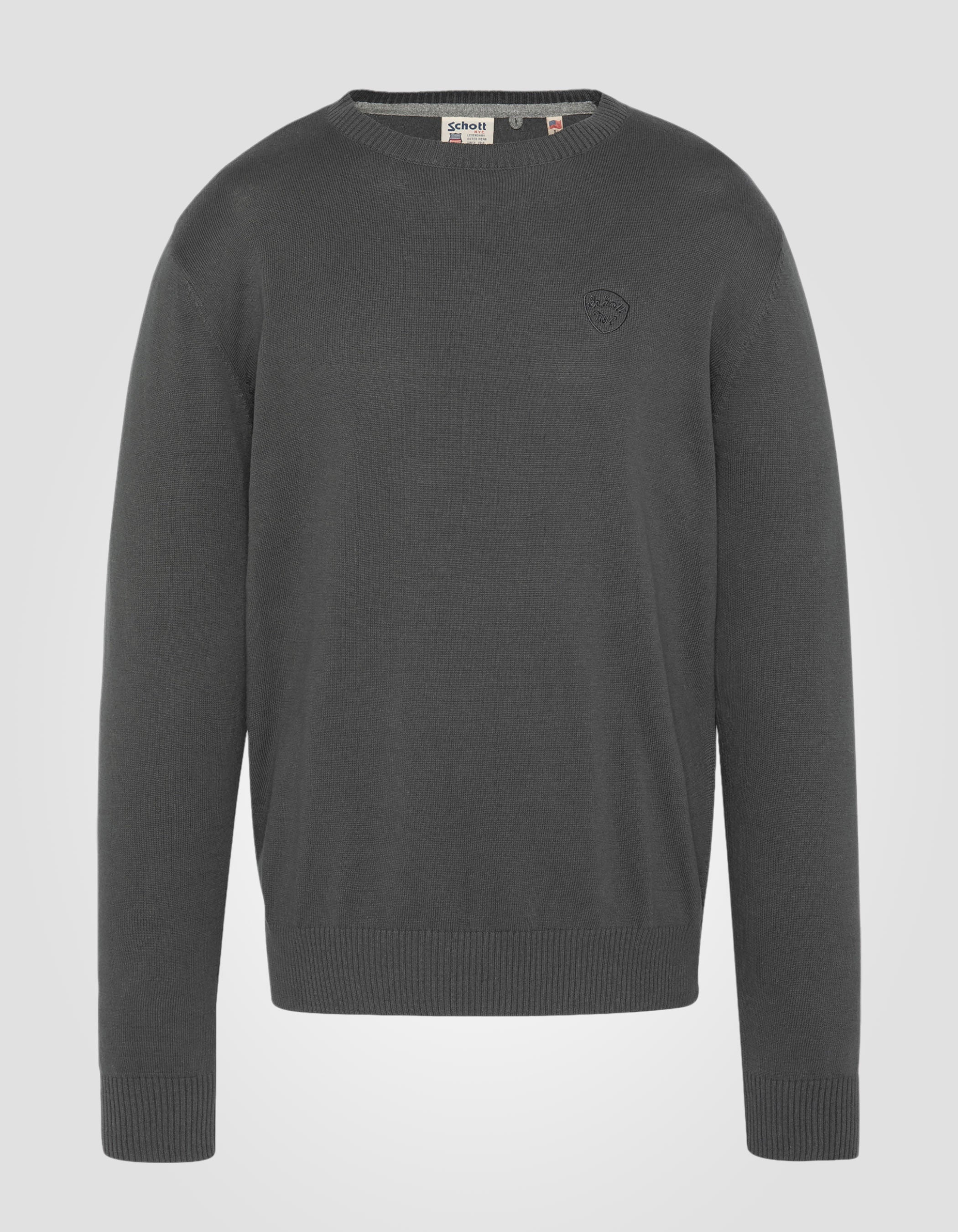 Thin crewneck sweater-1