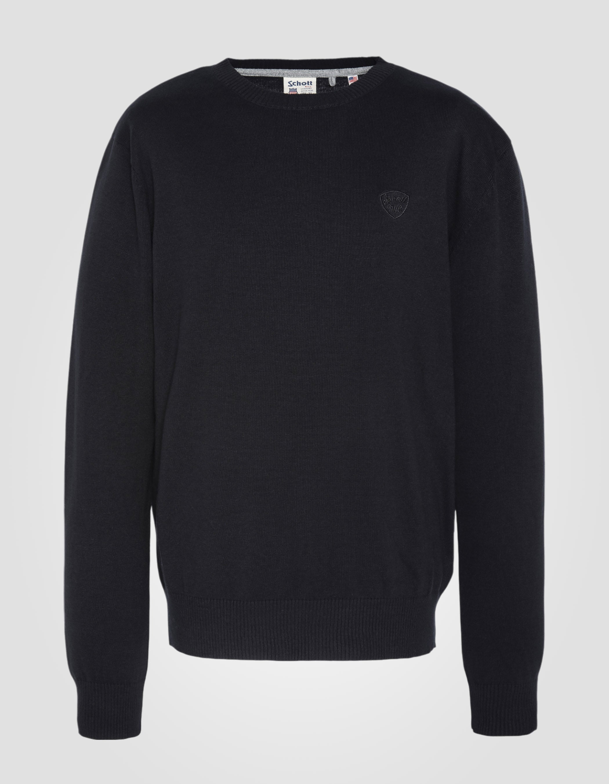 Thin crewneck sweater-1