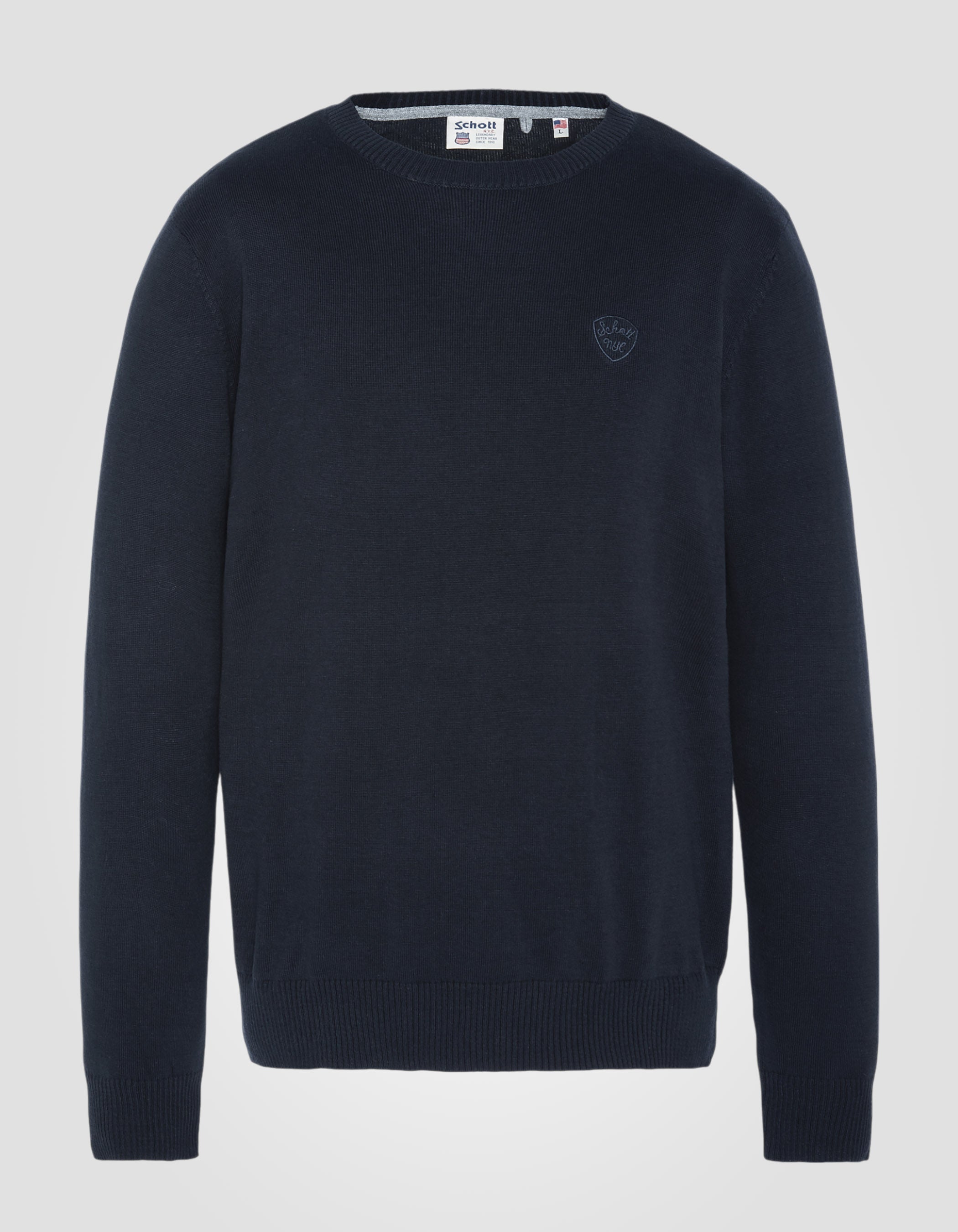 Thin crewneck sweater-1