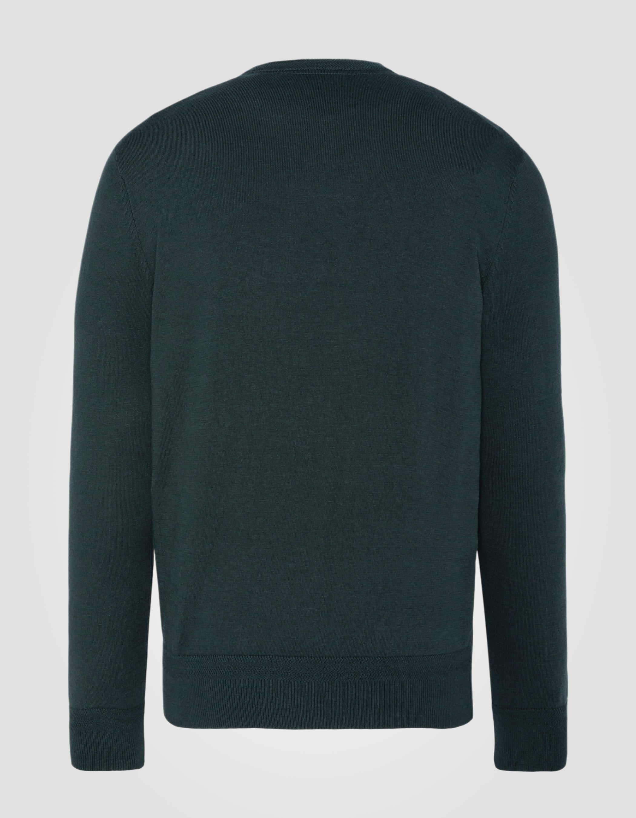 Fine knit crewneck sweater-2