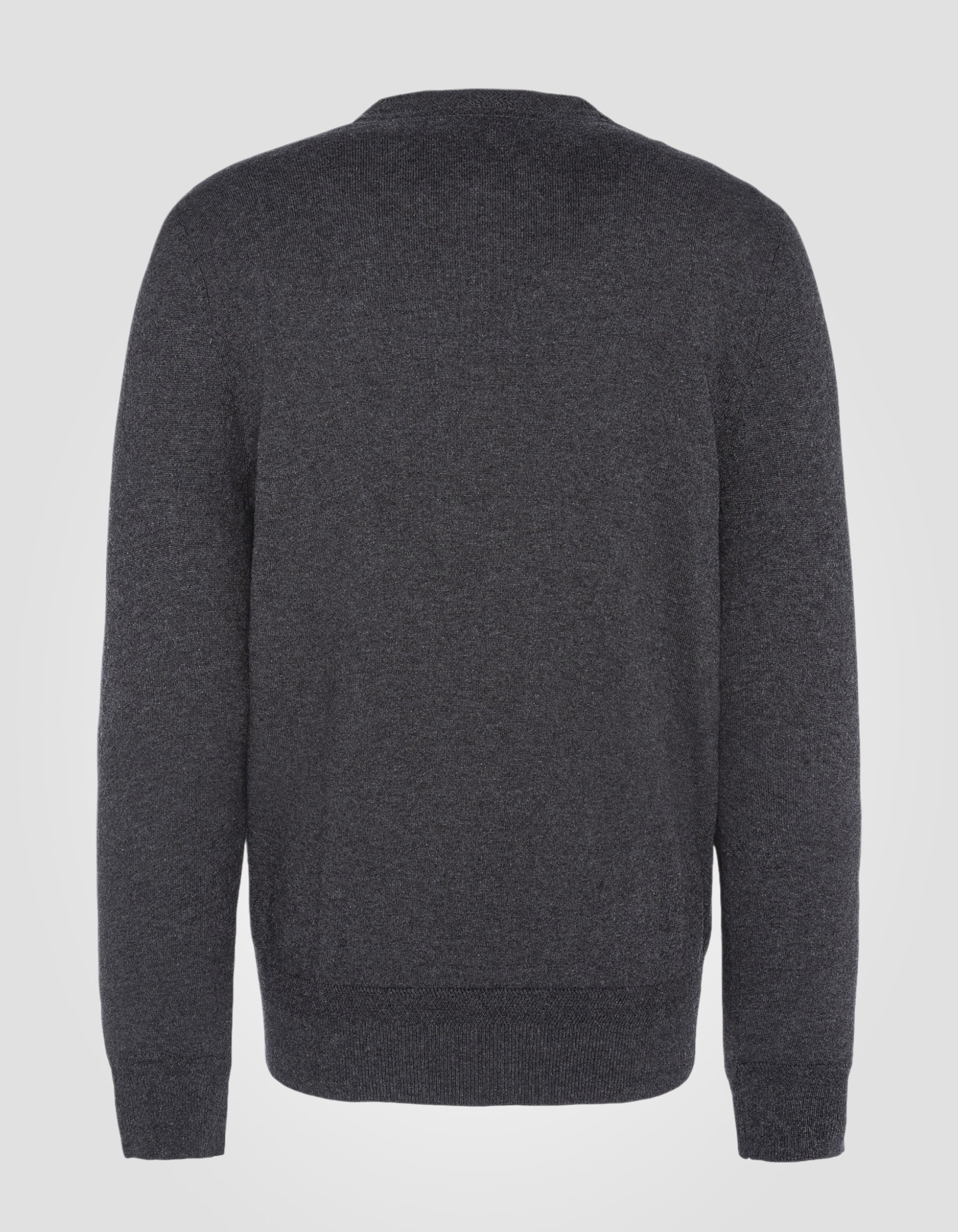 Fine knit crewneck sweater-2