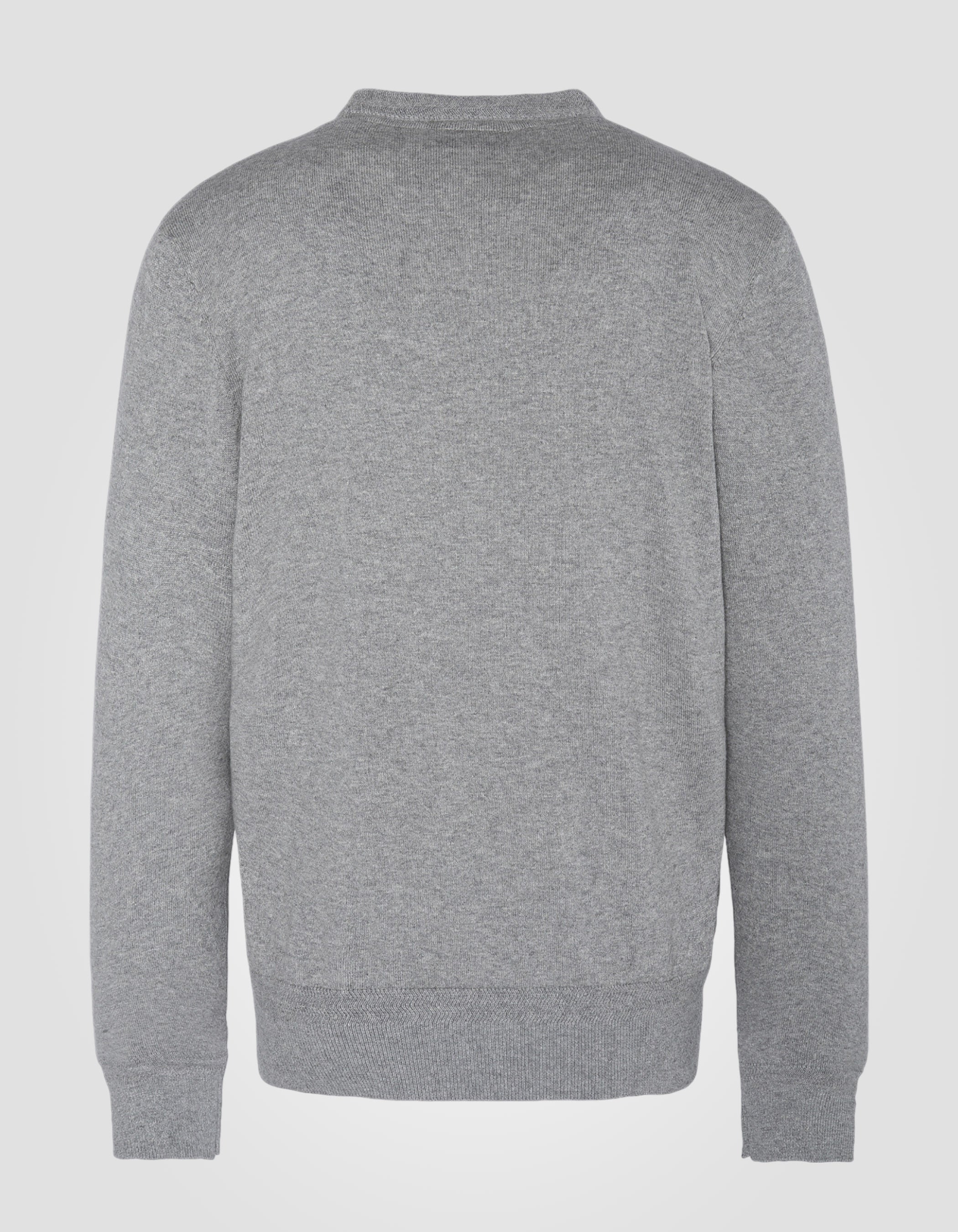 Fine knit crewneck sweater-2