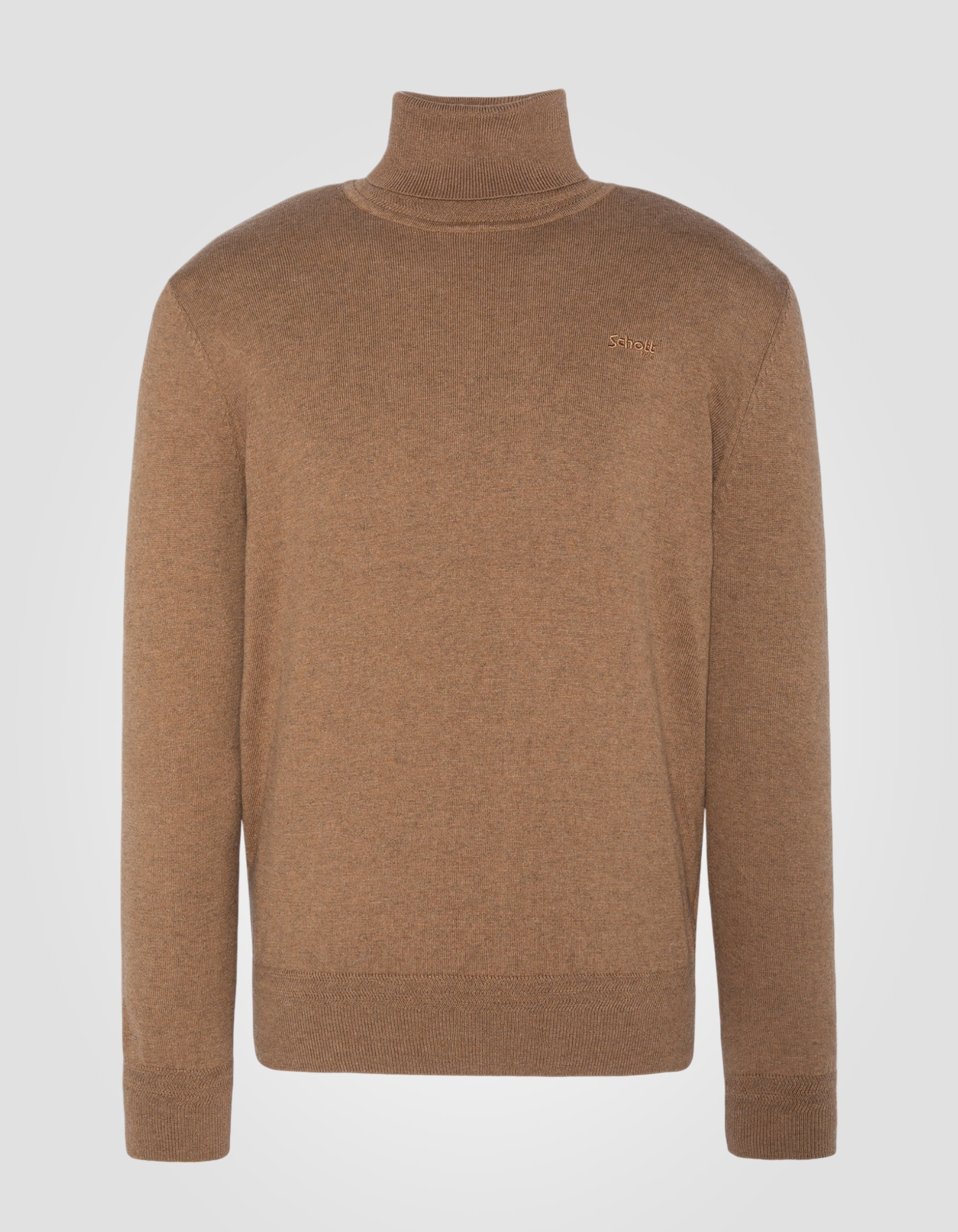 Fine knit Turtleneck sweater-1