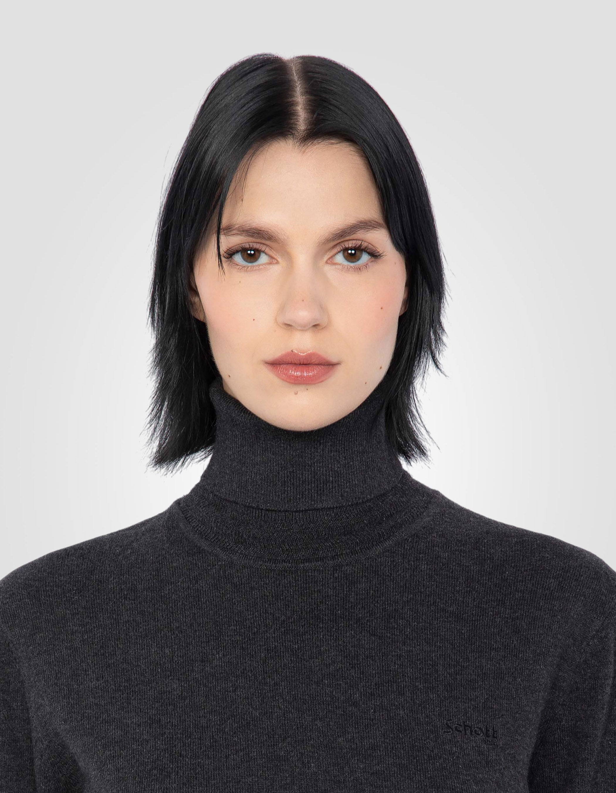 Fine knit Turtleneck sweater-6