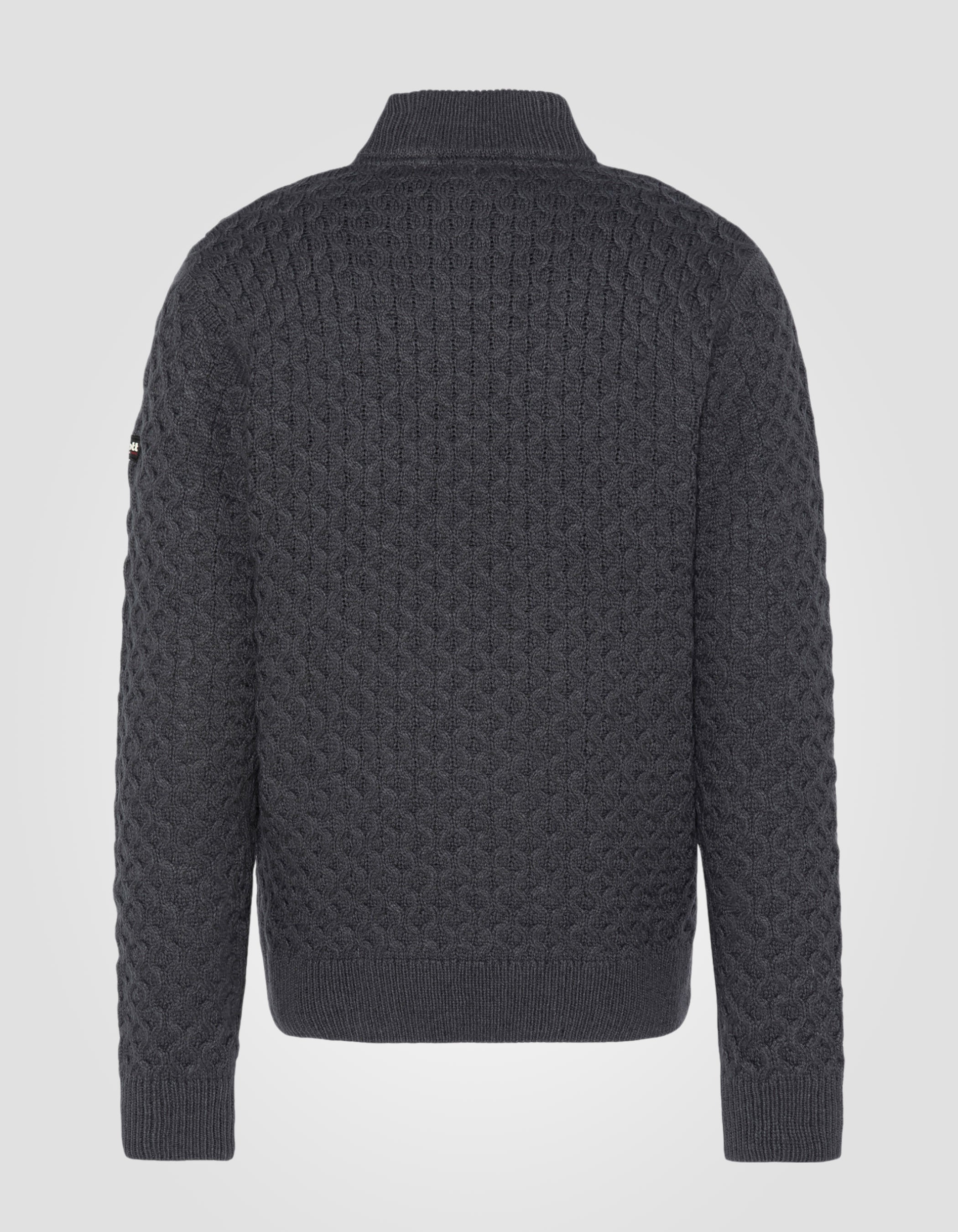 Knitwear trucker jumper-2