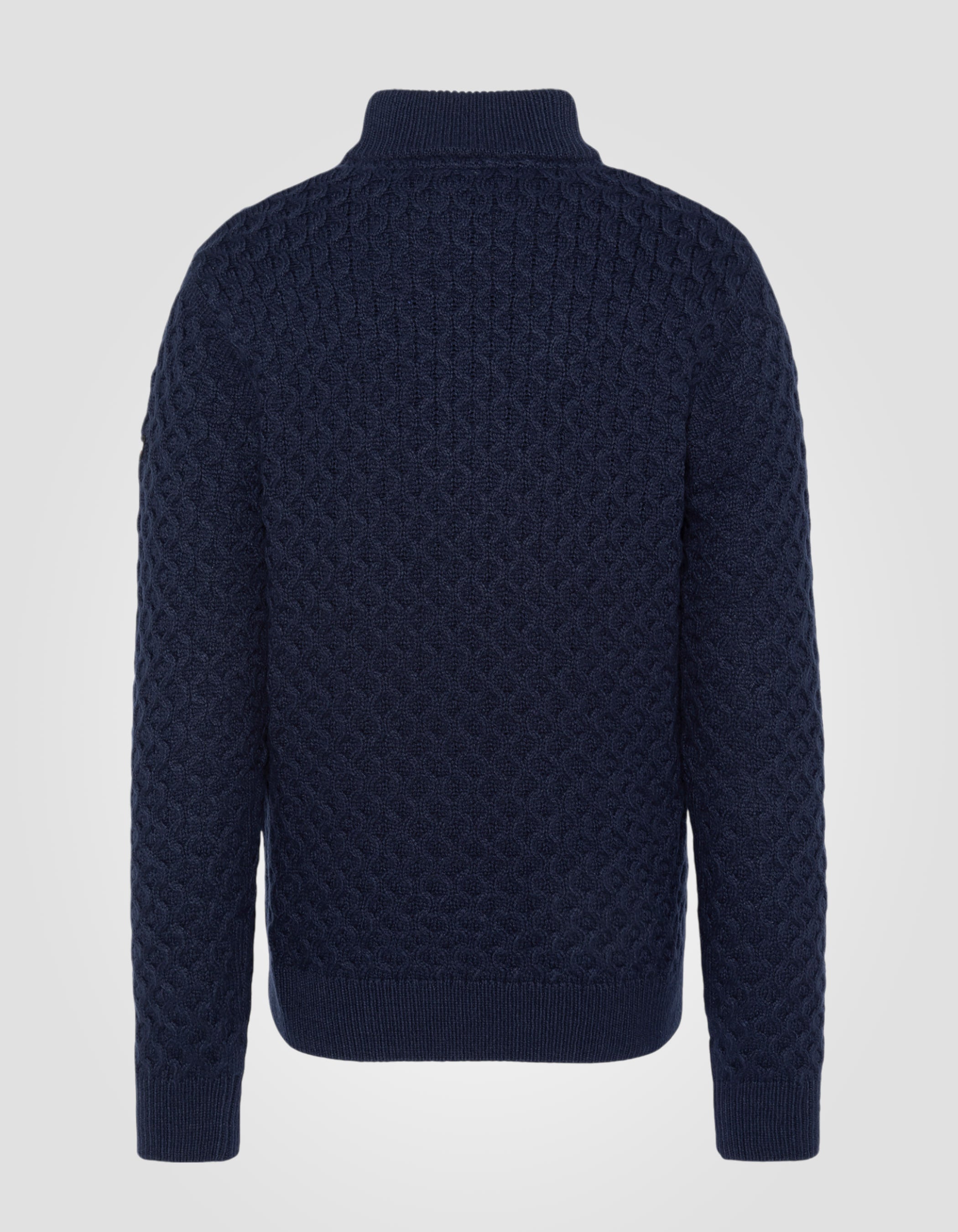 Knitwear trucker jumper-2