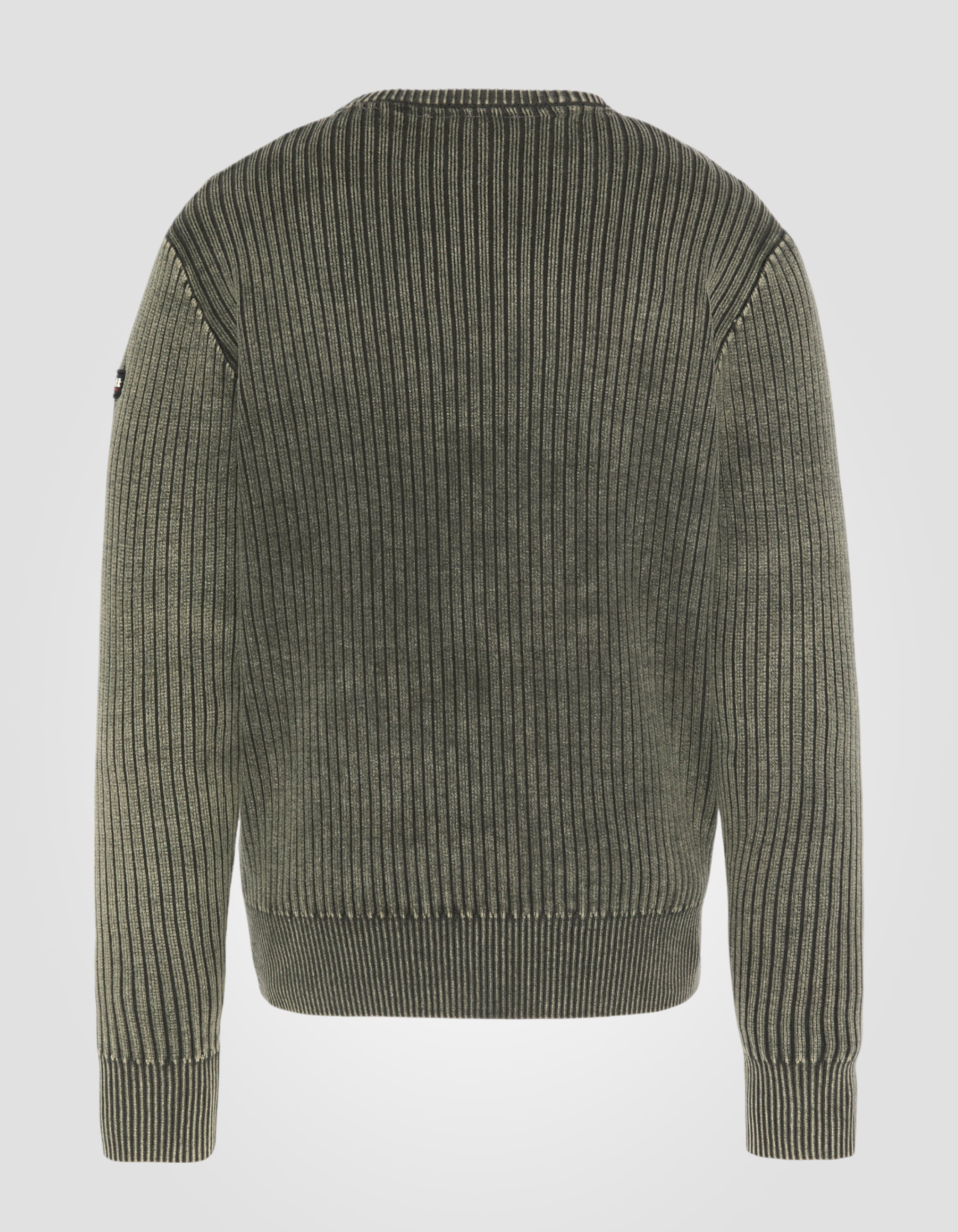 Ribbed crewneck sweater-7