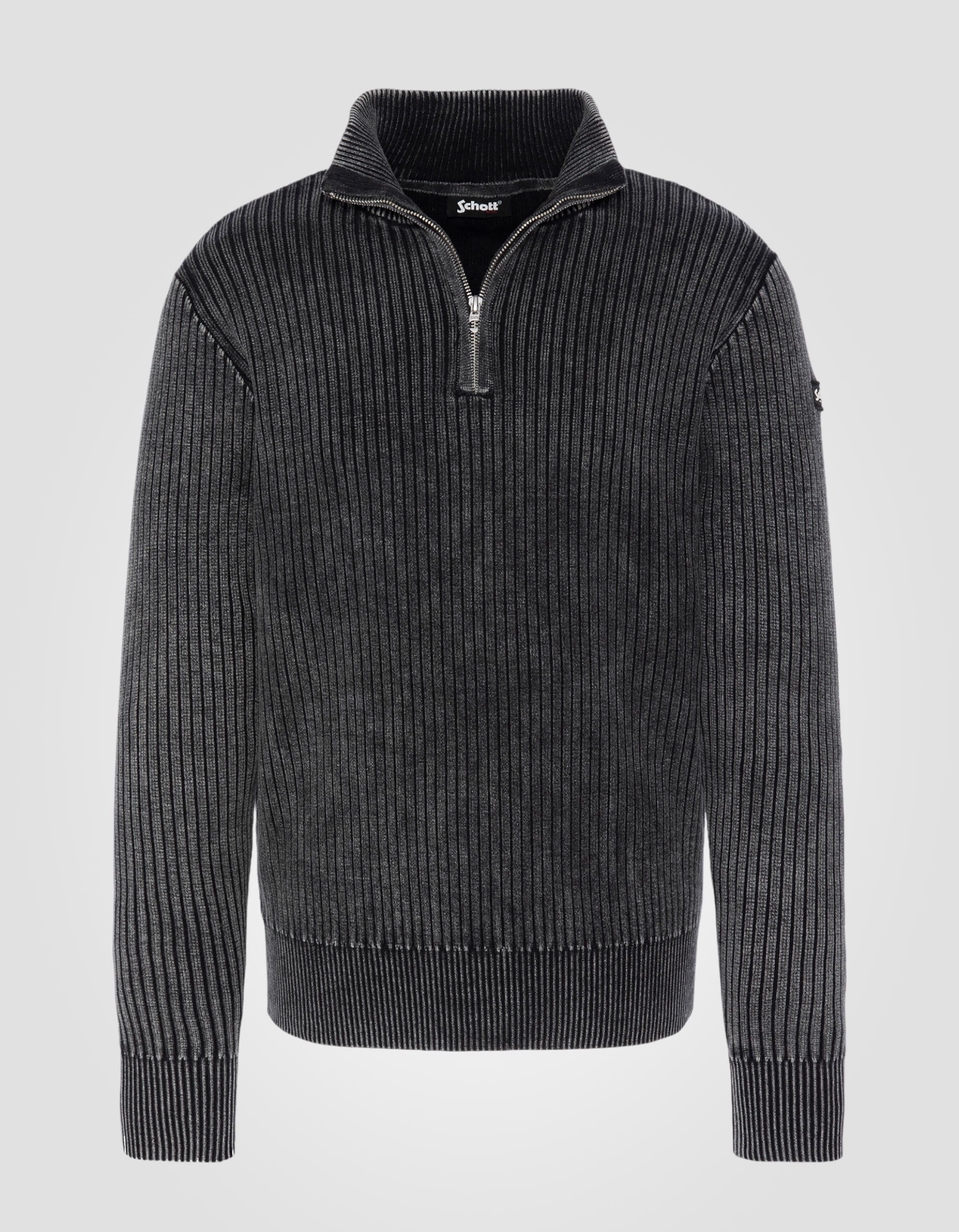 Ribbed Trucker sweater-1