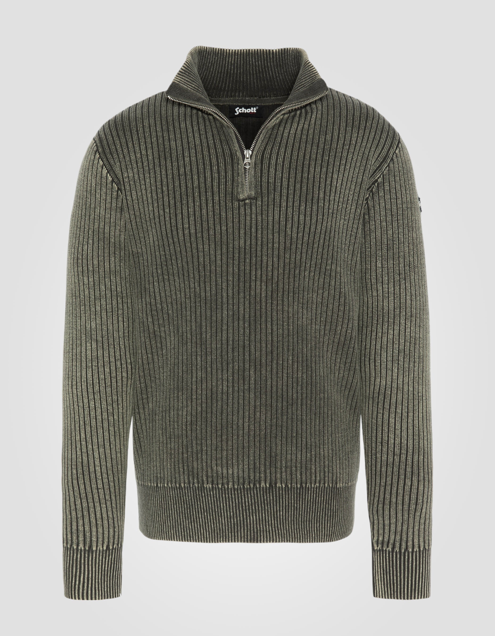 Ribbed Trucker sweater-1