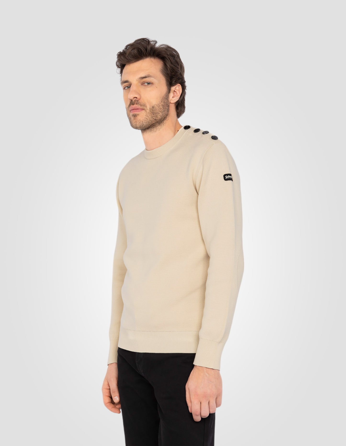 Pull ras du cou militaire