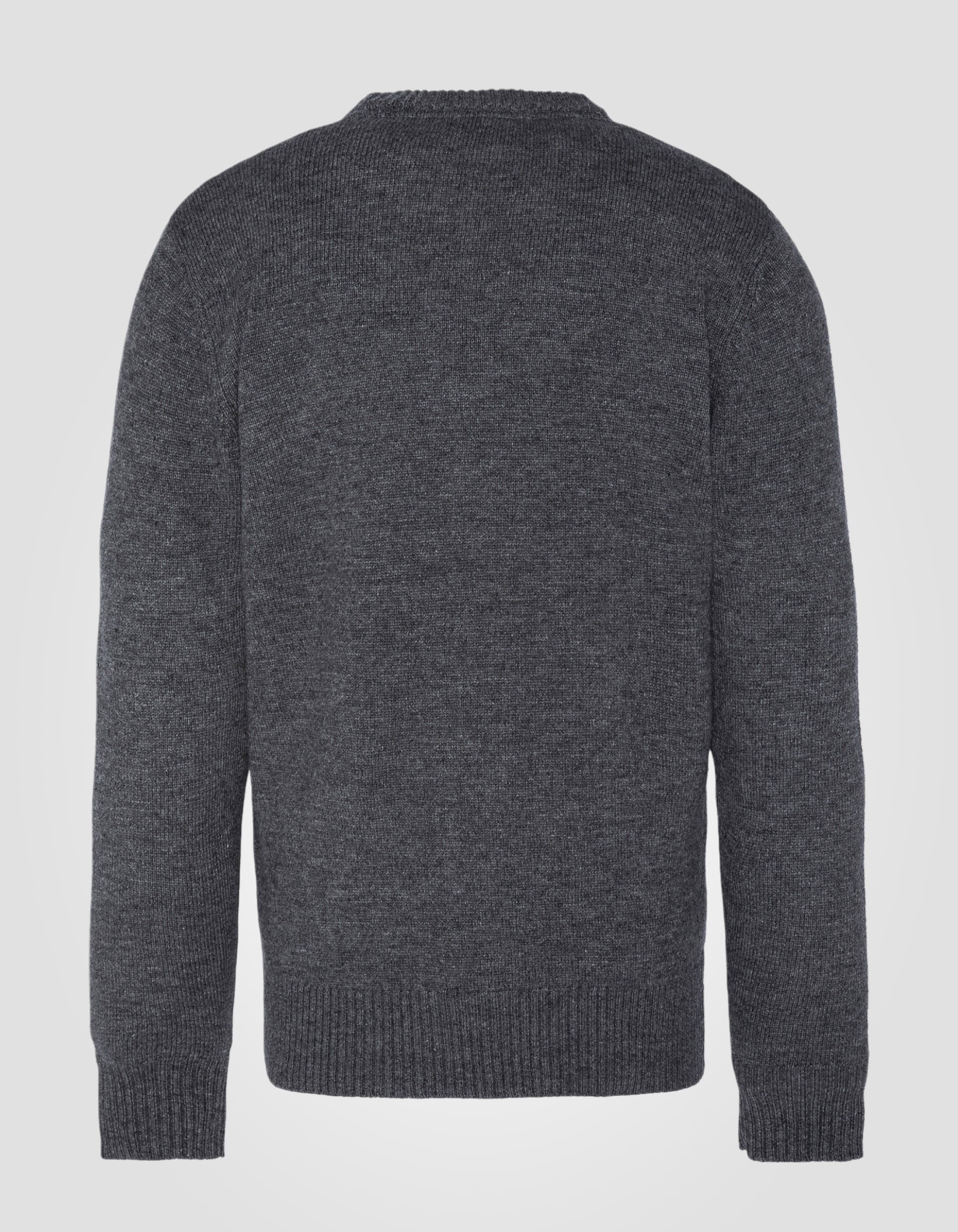 Crewneck sweater in lambswool-2