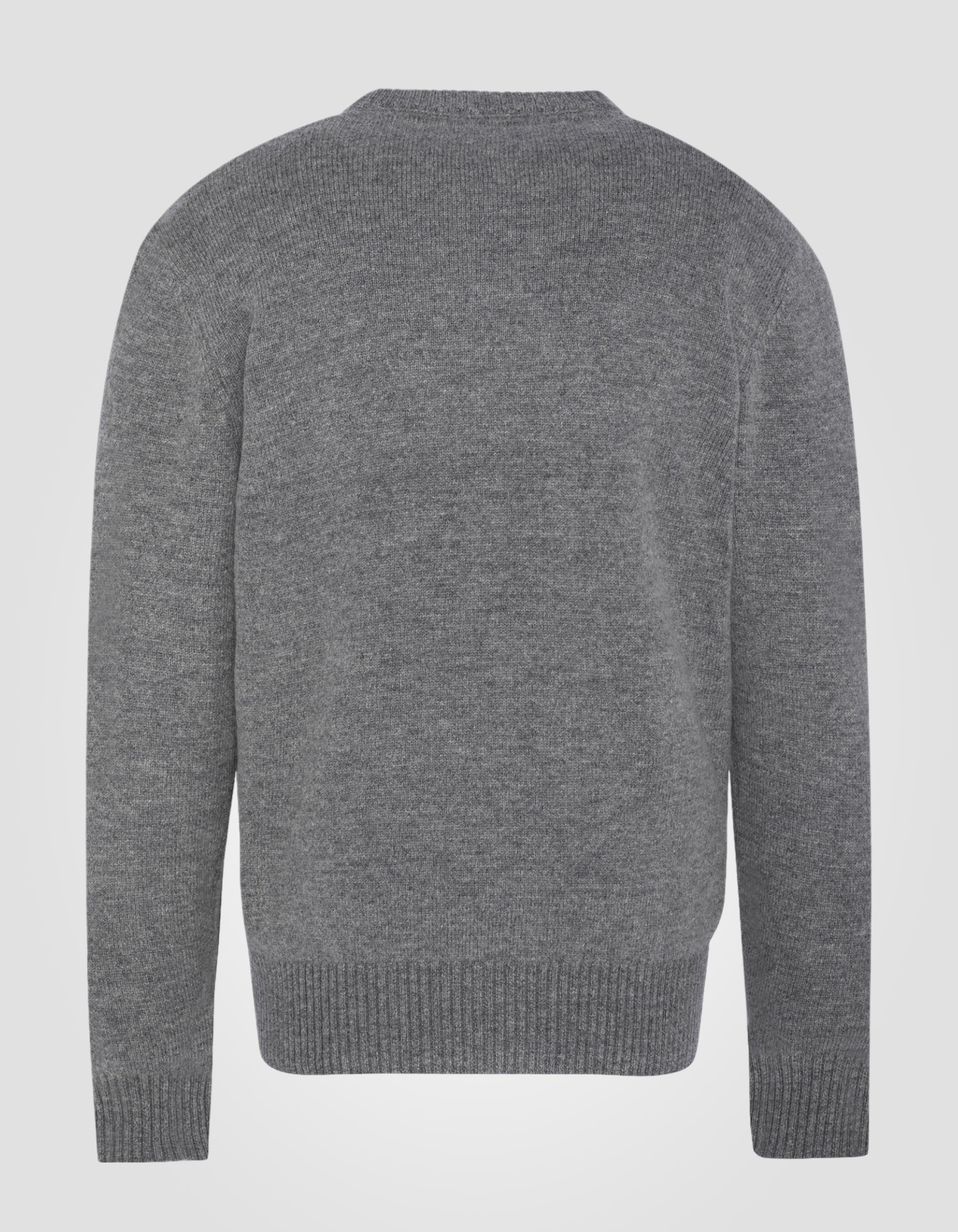 Crewneck sweater in lambswool-2