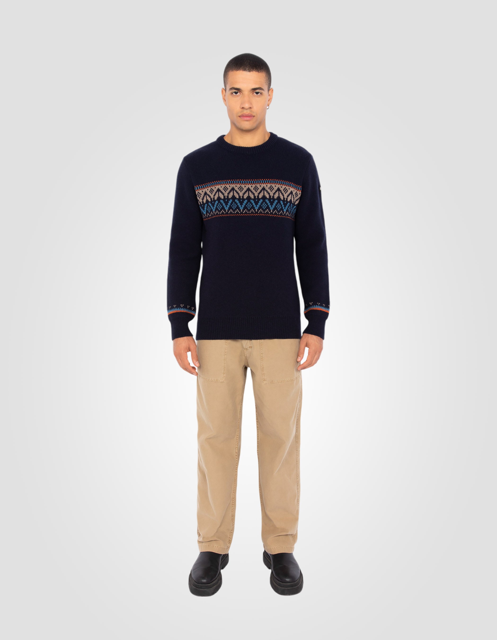 Outdoor crewneck sweater-1