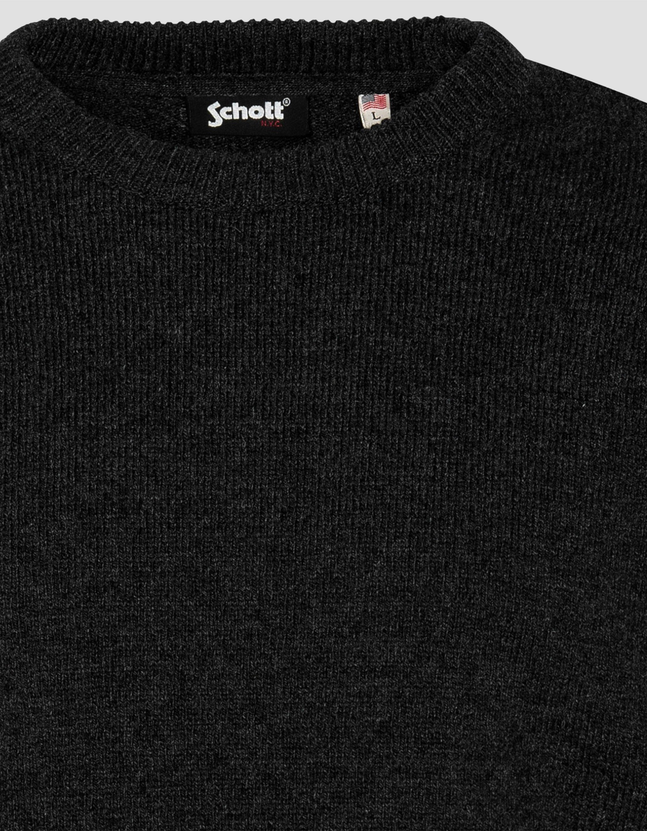 Recycled crewneck sweater-4