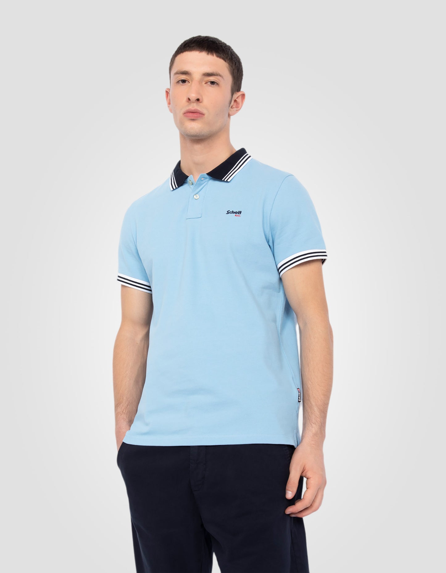 Cotton pique polo shirt