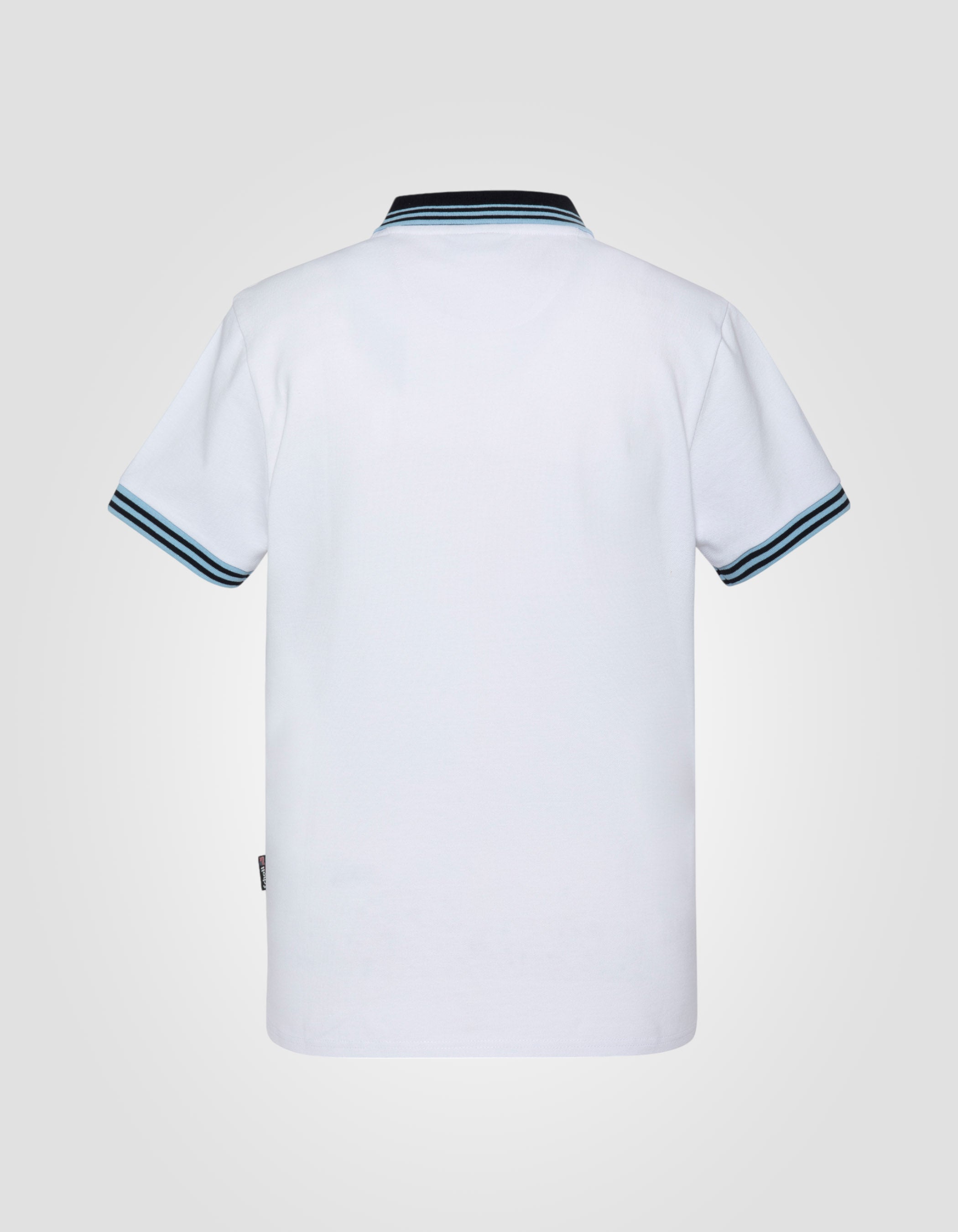 Cotton pique polo shirt-2