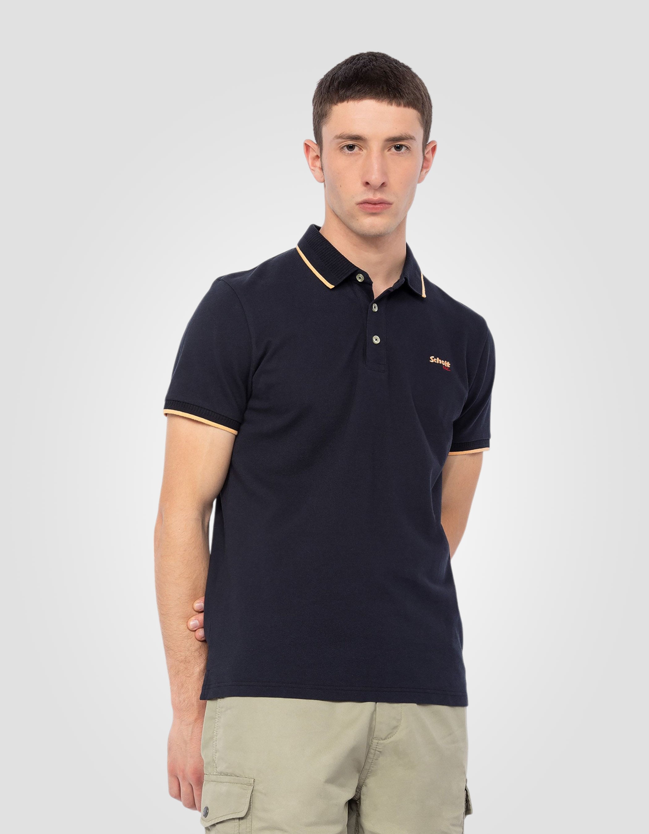 Retro sport polo shirt-3