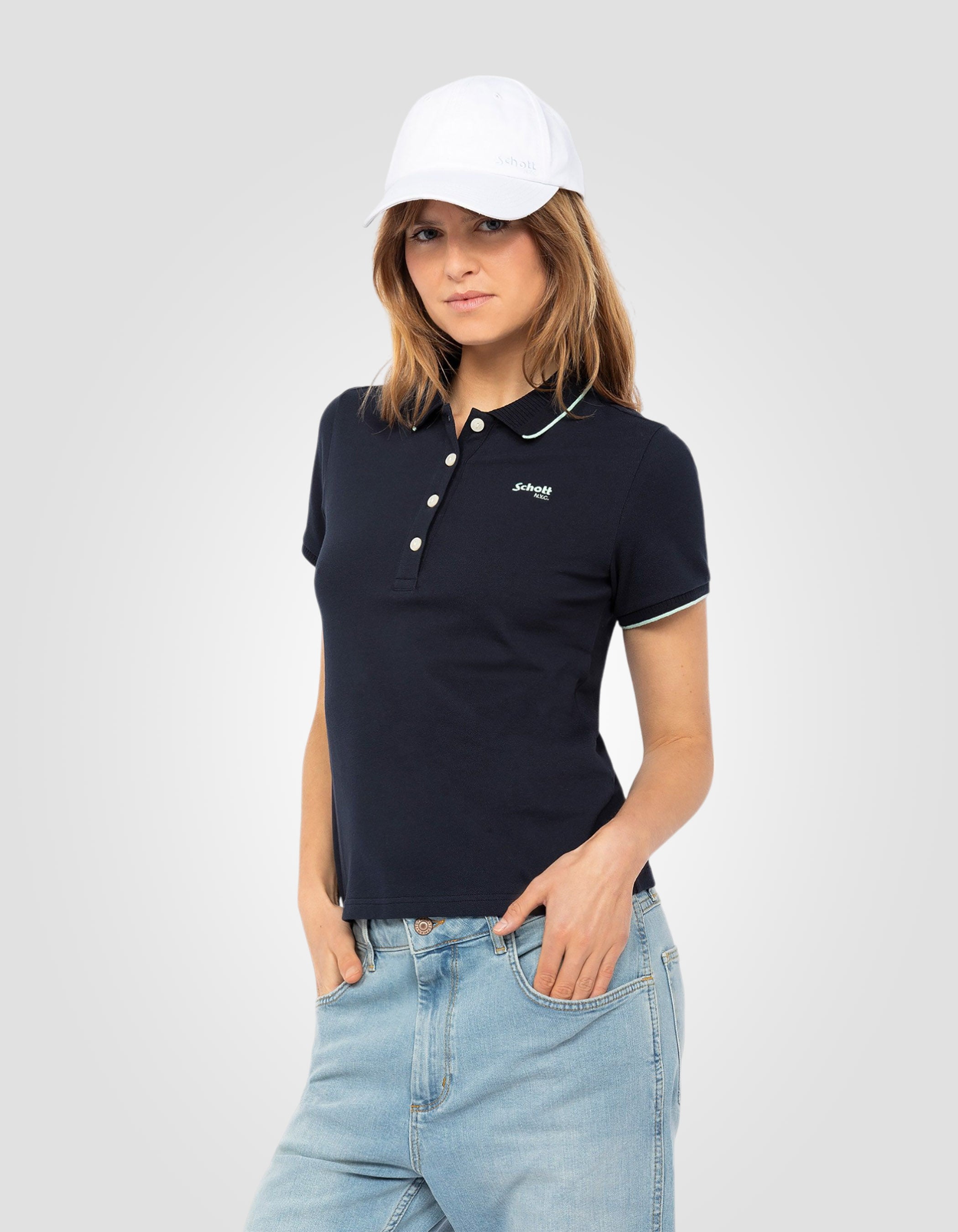 Retro sport polo shirt-3