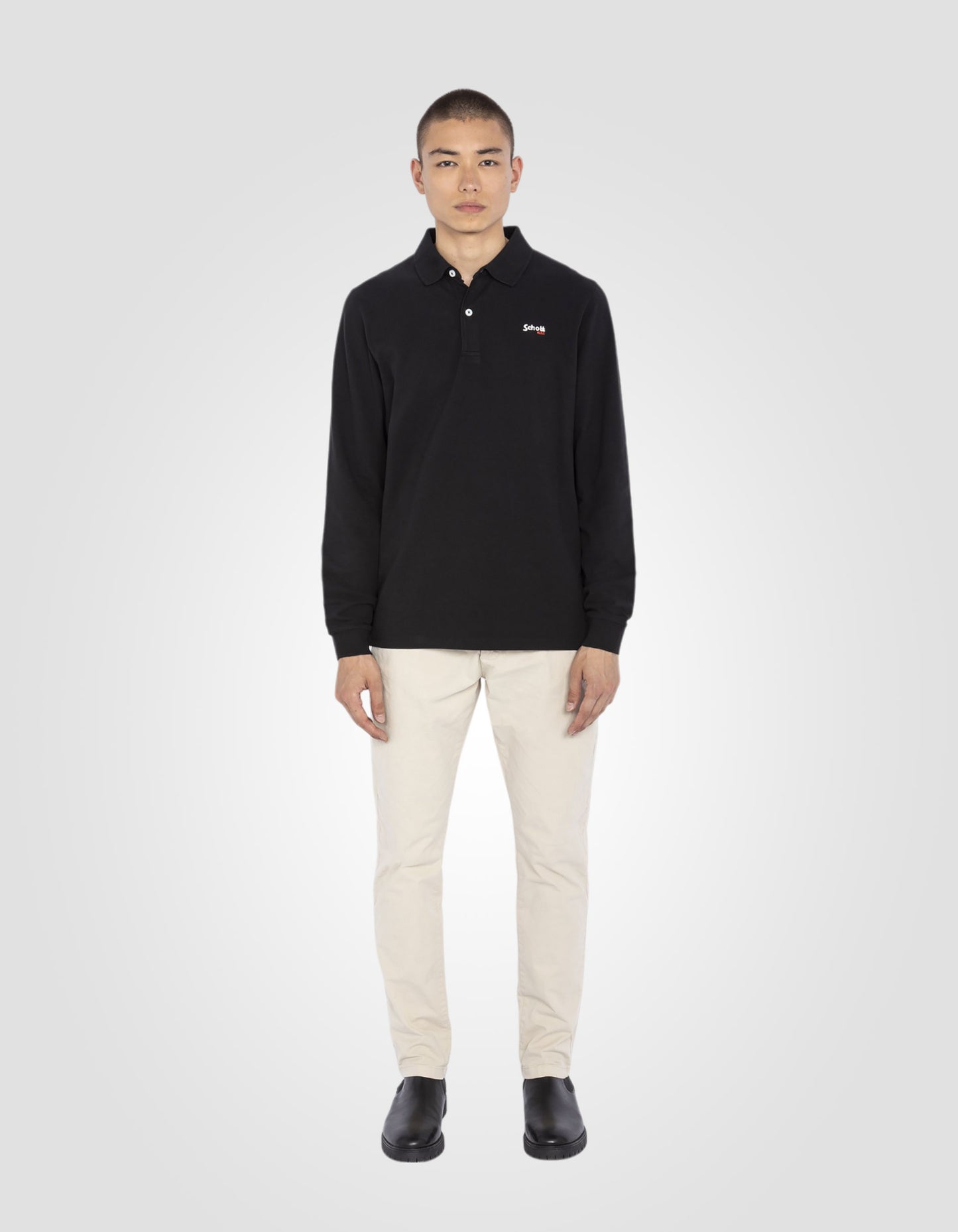 Long-sleeved polo