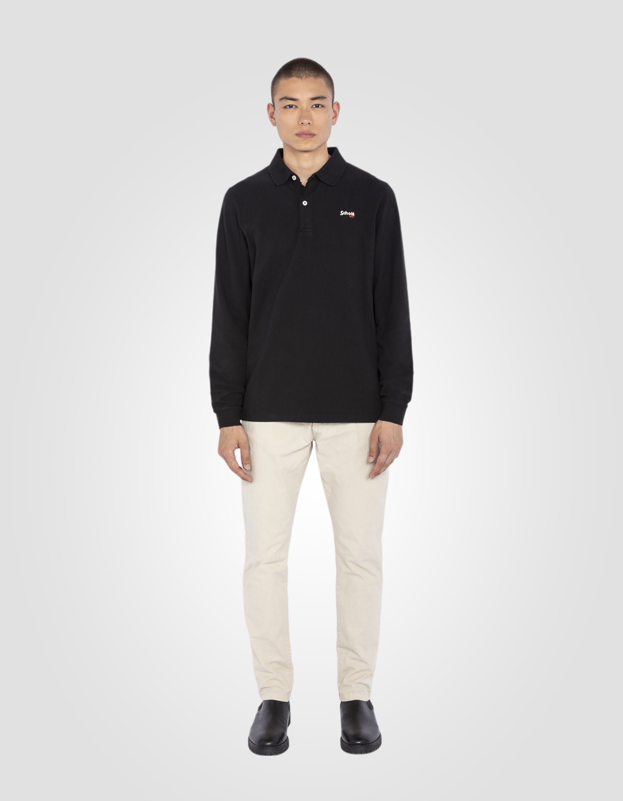 Long-sleeved polo-1